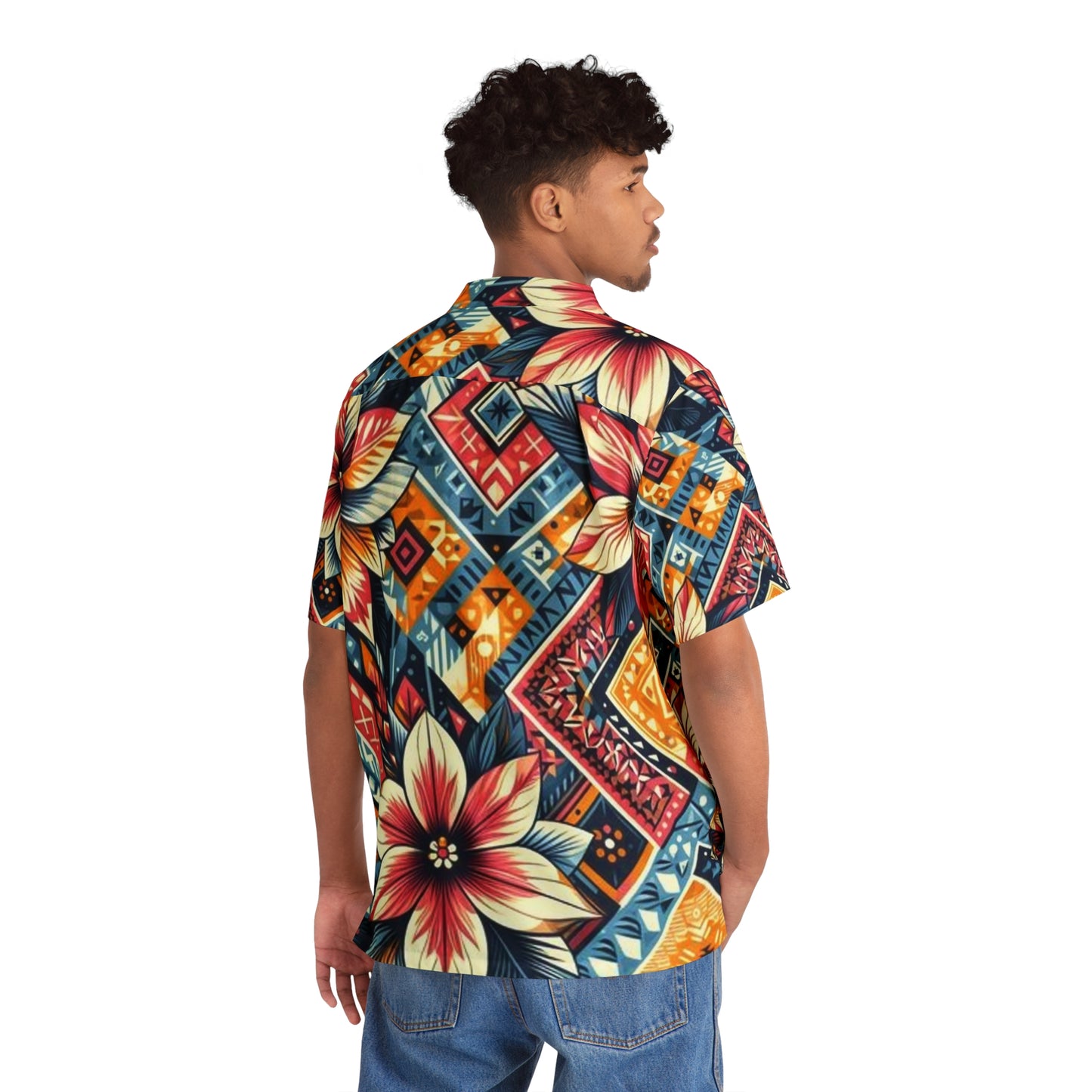 Juicy Clams Men's Hawaiian Shirt (1004)