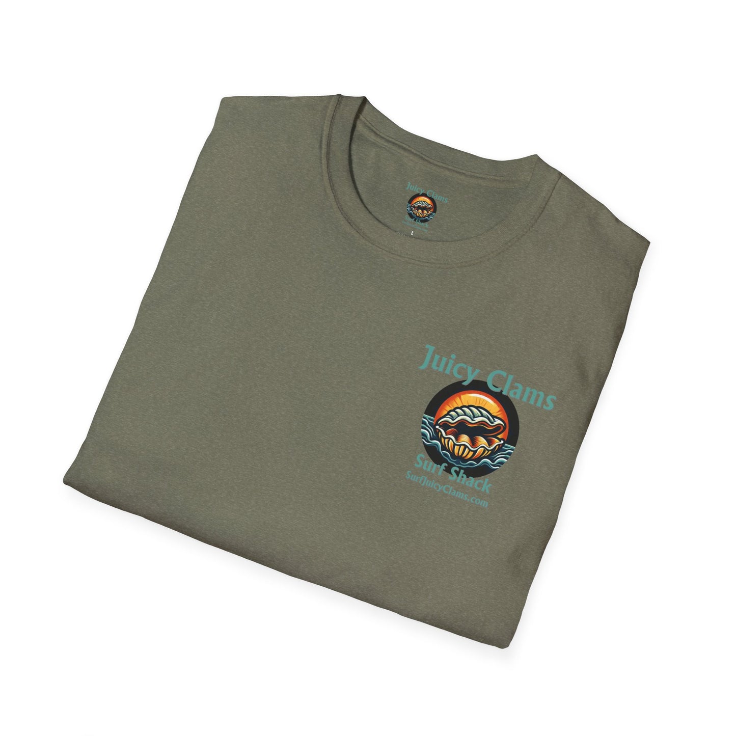 Juicy Clams Unisex Logo T-Shirt (A002)