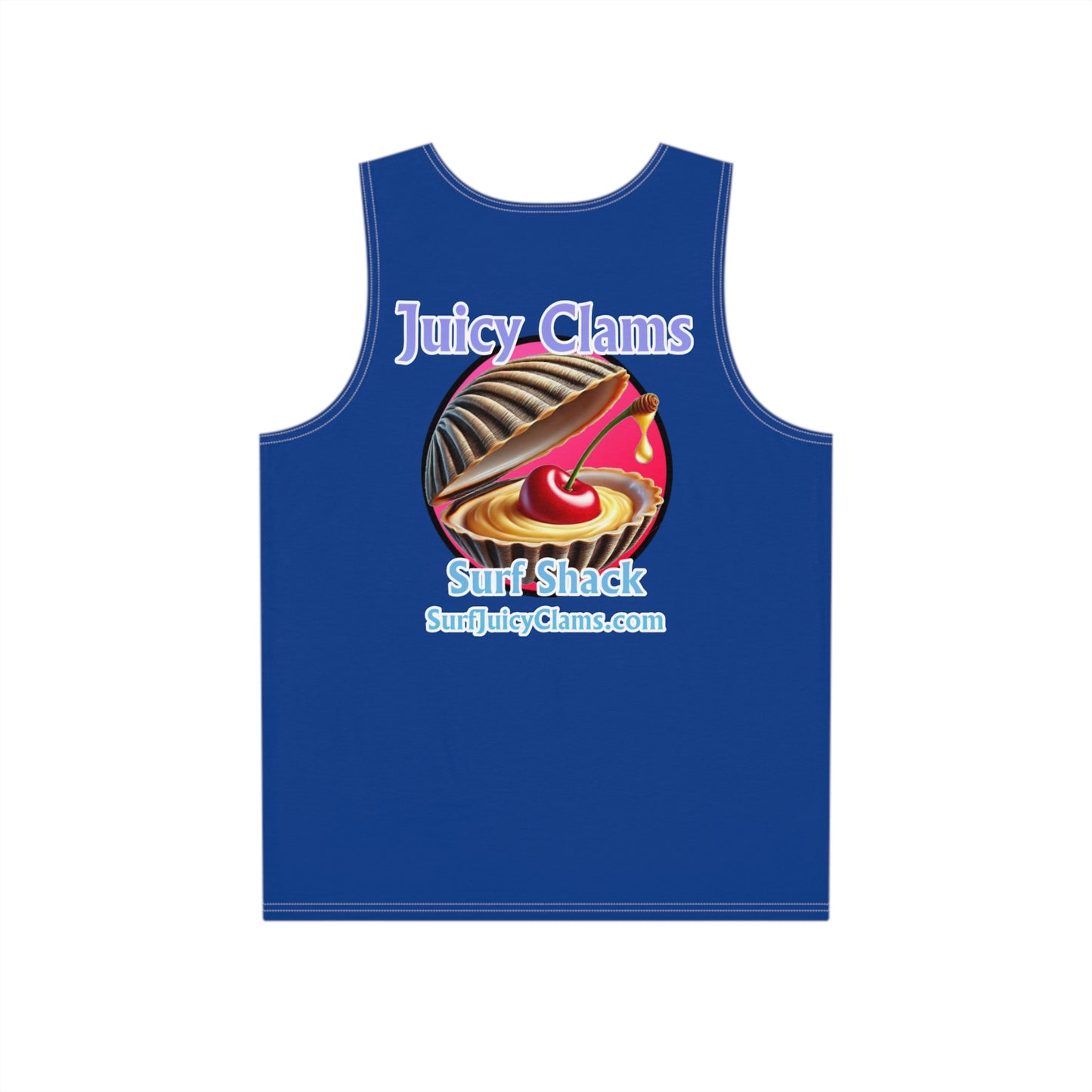 Juicy Clams Men's Logo Tank (A012)