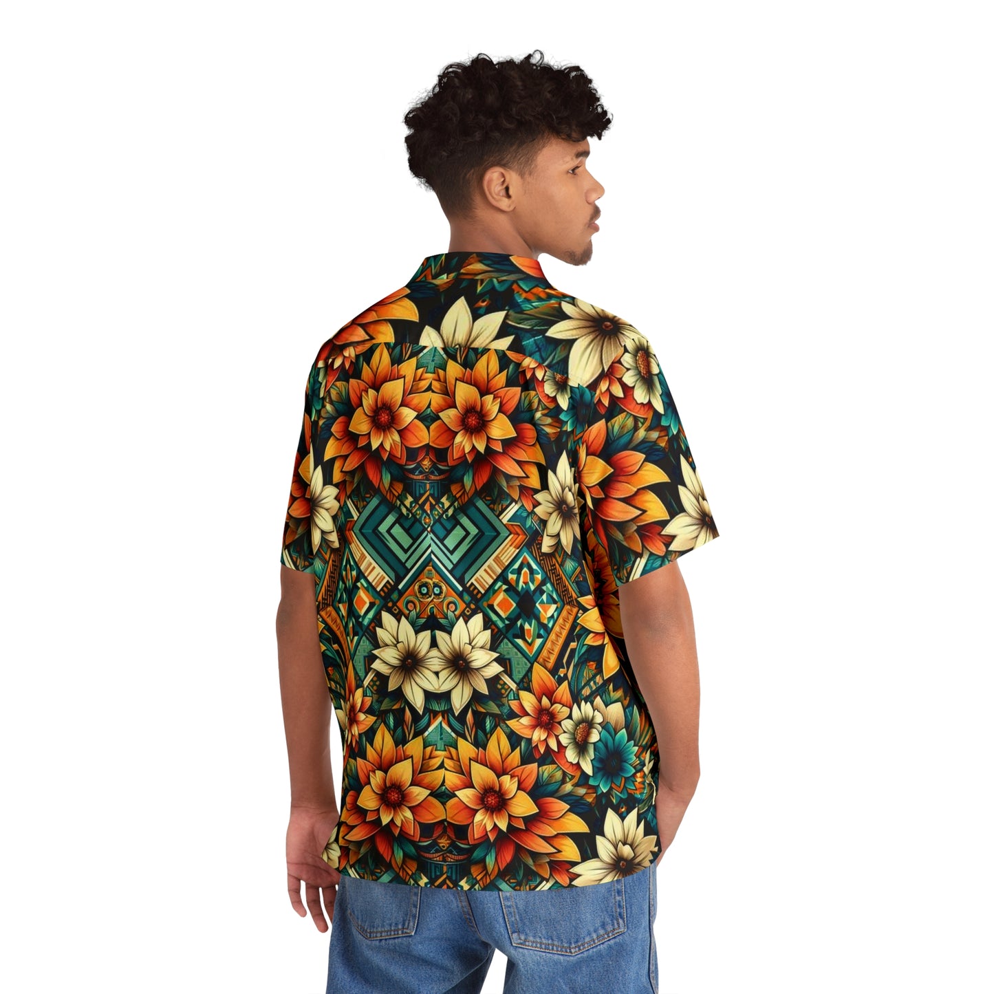 Juicy Clams Men's Hawaiian Shirt (H023)
