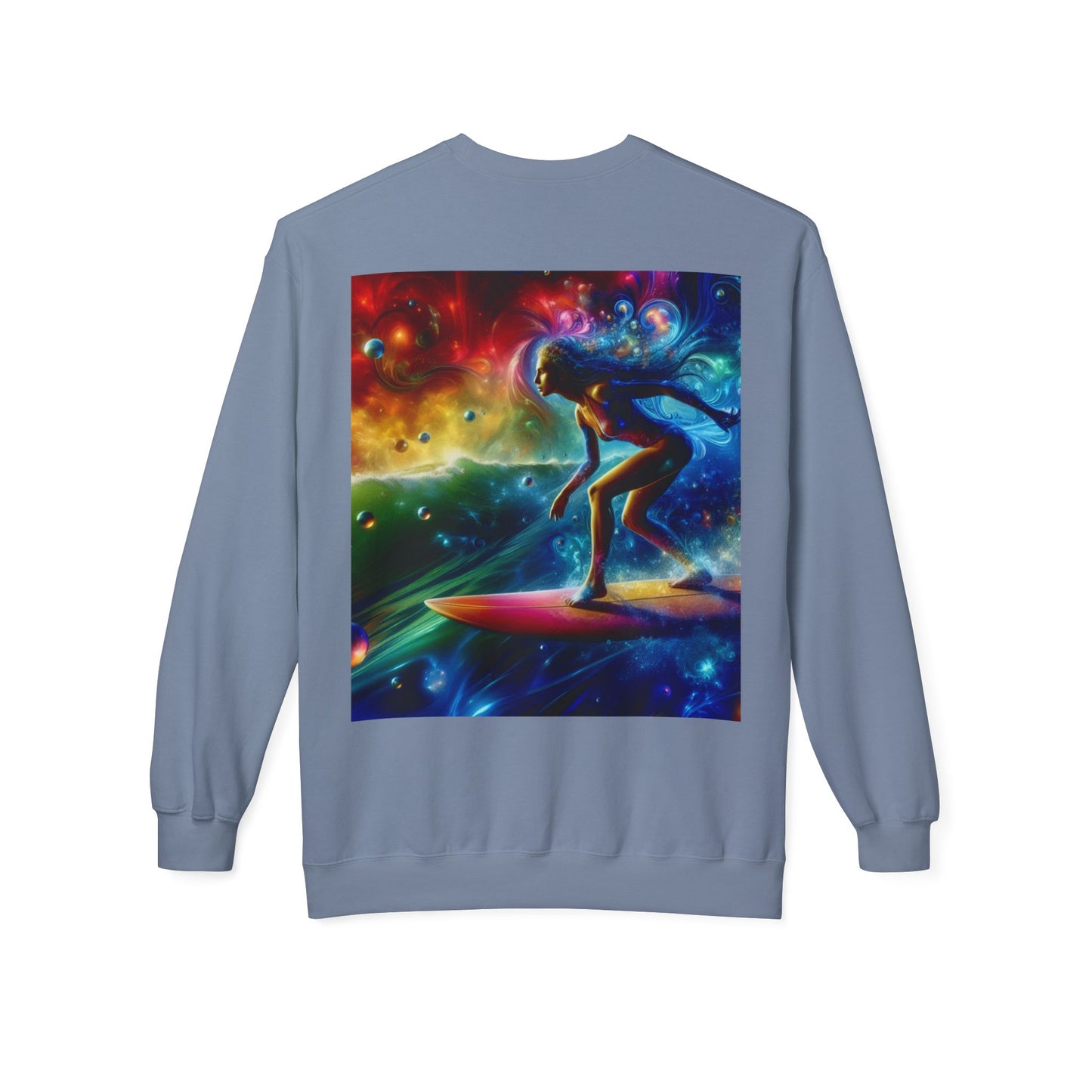 Juicy Clams Unisex Midweight Fleece Crewneck Sweatshirt (D007)