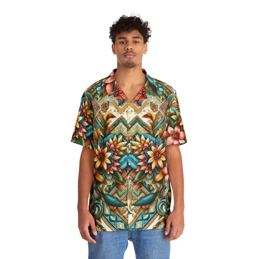 Juicy Clams Men's Hawaiian Shirt (1161)