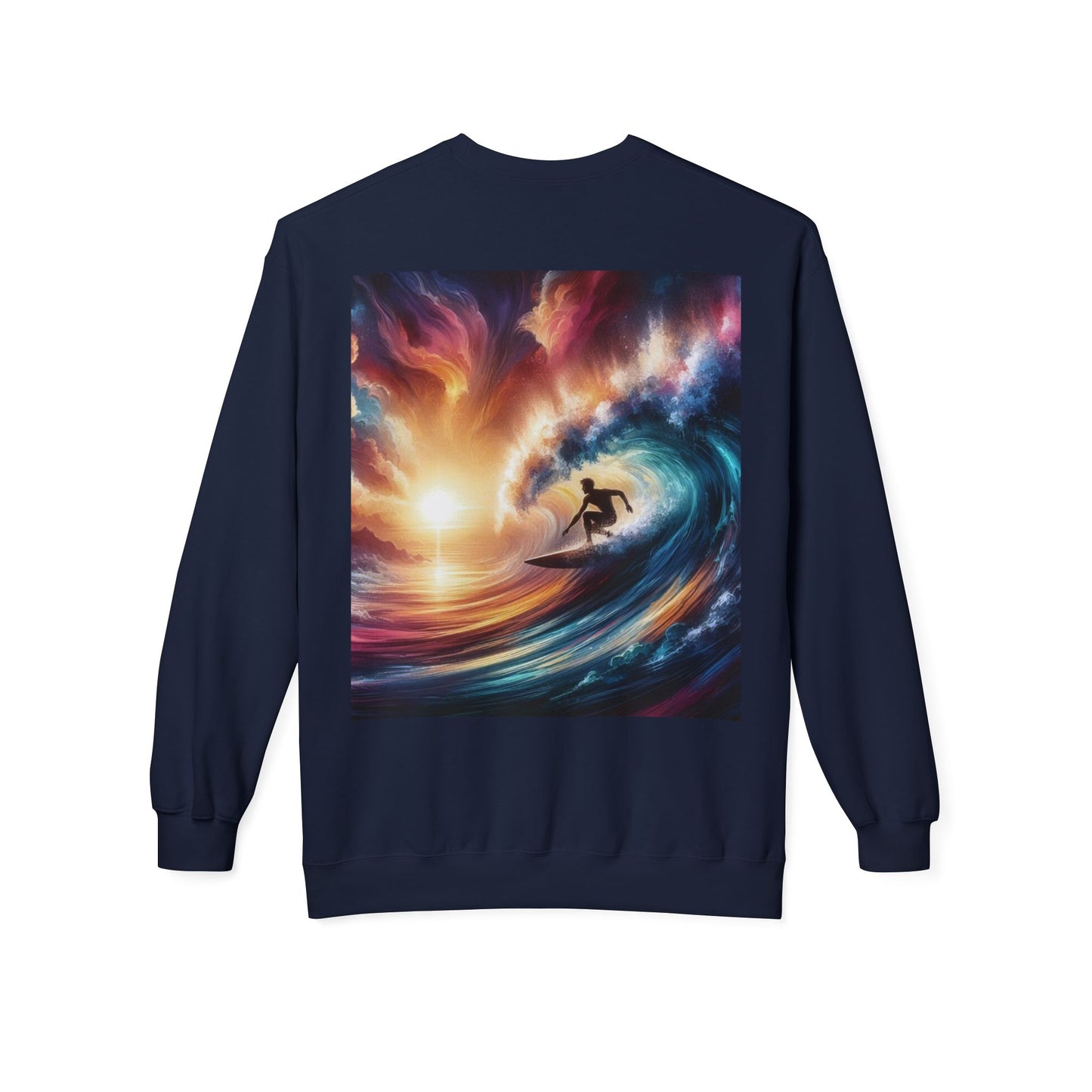 Juicy Clams Unisex Midweight Fleece Crewneck Sweatshirt (V039)