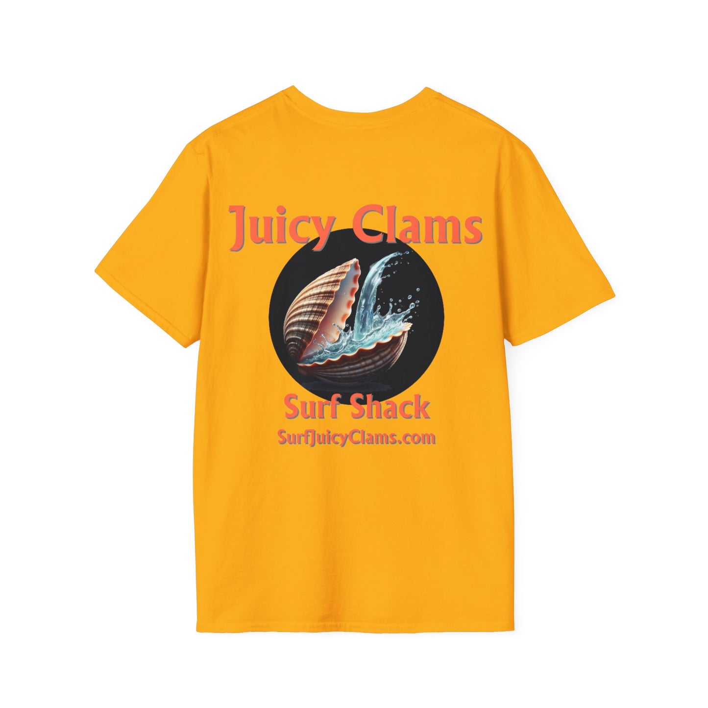 Juicy Clams Unisex Logo T-Shirt (L007)