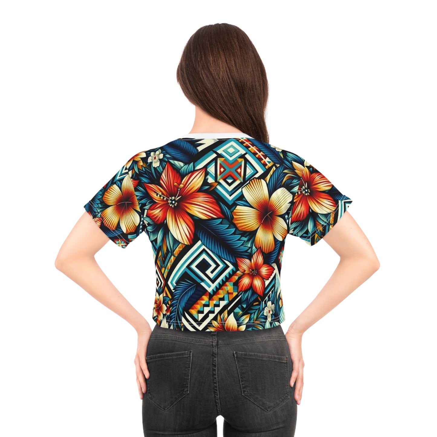 Juicy Clams Crop Top Tee (H074)