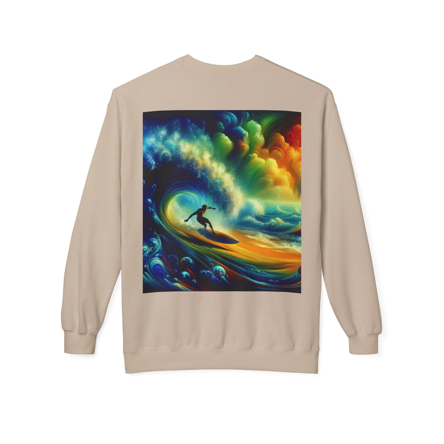 Juicy Clams Unisex Midweight Fleece Crewneck Sweatshirt (D017)