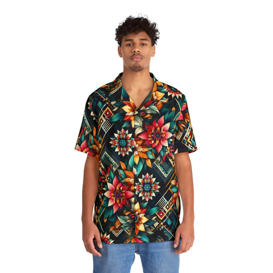 Juicy Clams Men's Hawaiian Shirt (1065)