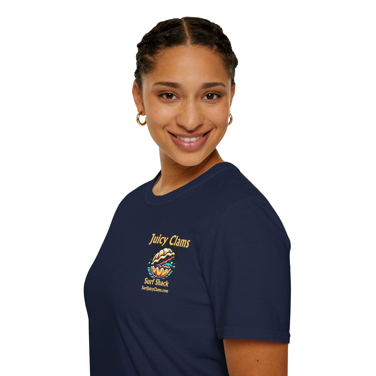 Juicy Clams Unisex Logo T-Shirt (L008)