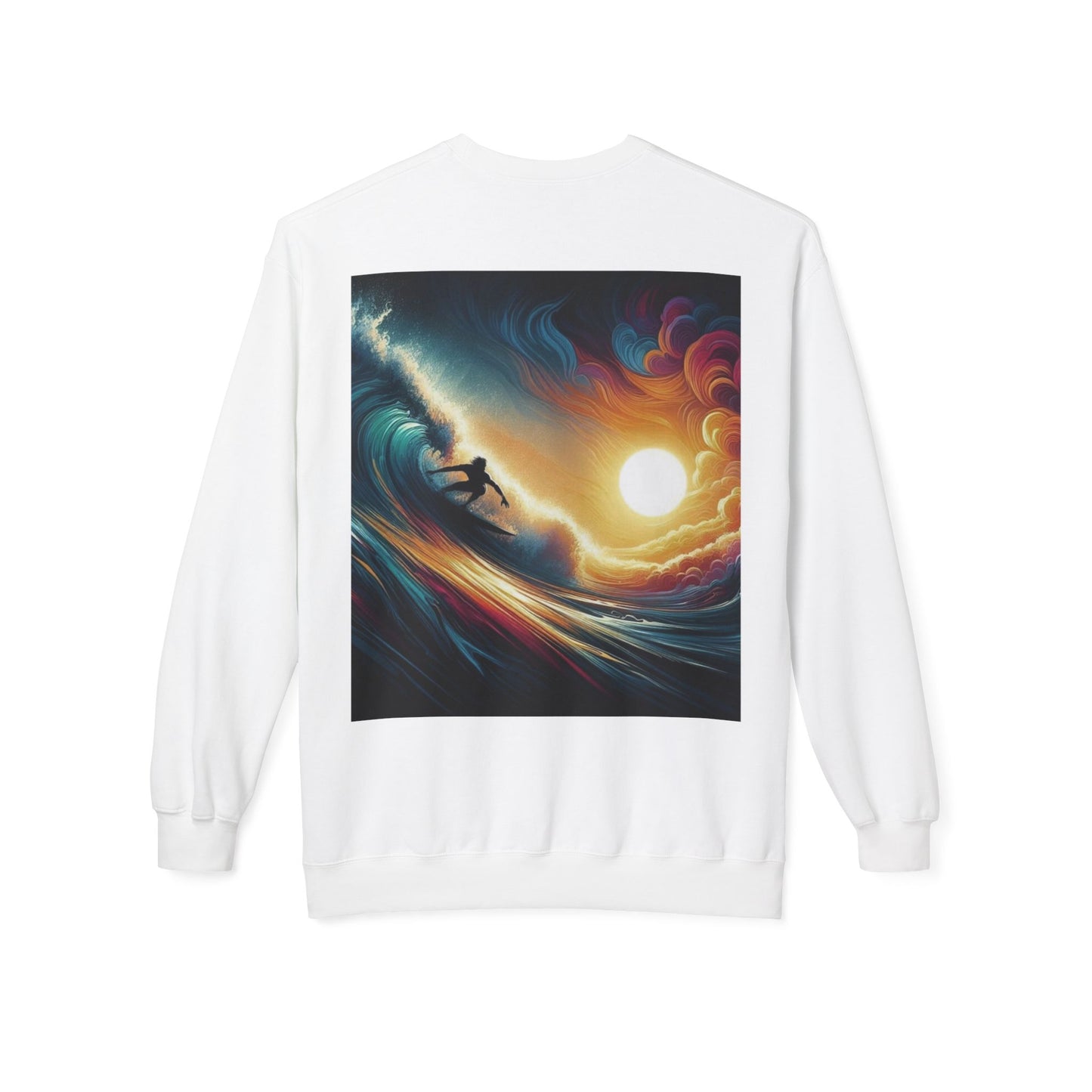 Juicy Clams Unisex Midweight Fleece Crewneck Sweatshirt (V037)