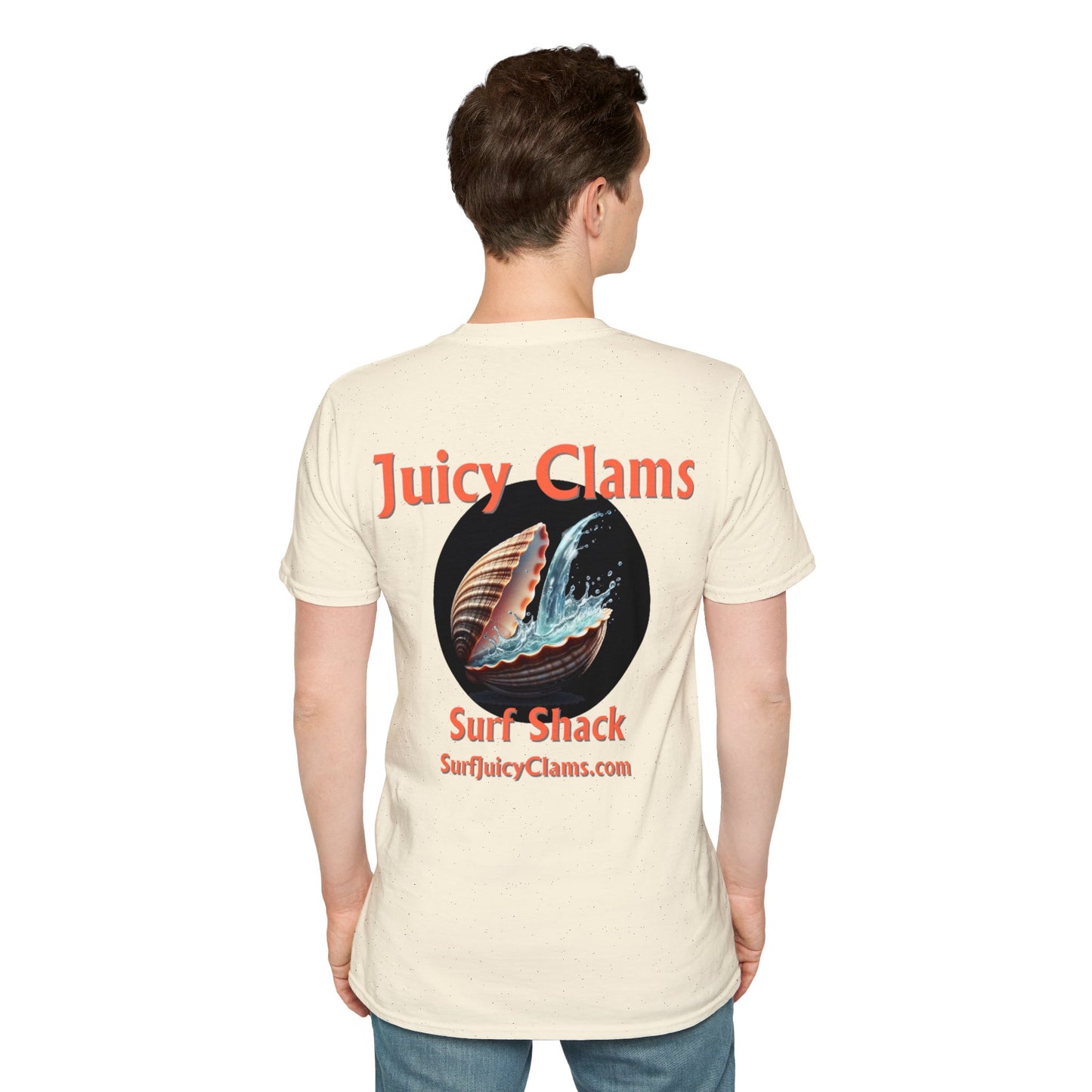 Juicy Clams Unisex Logo T-Shirt (L007)