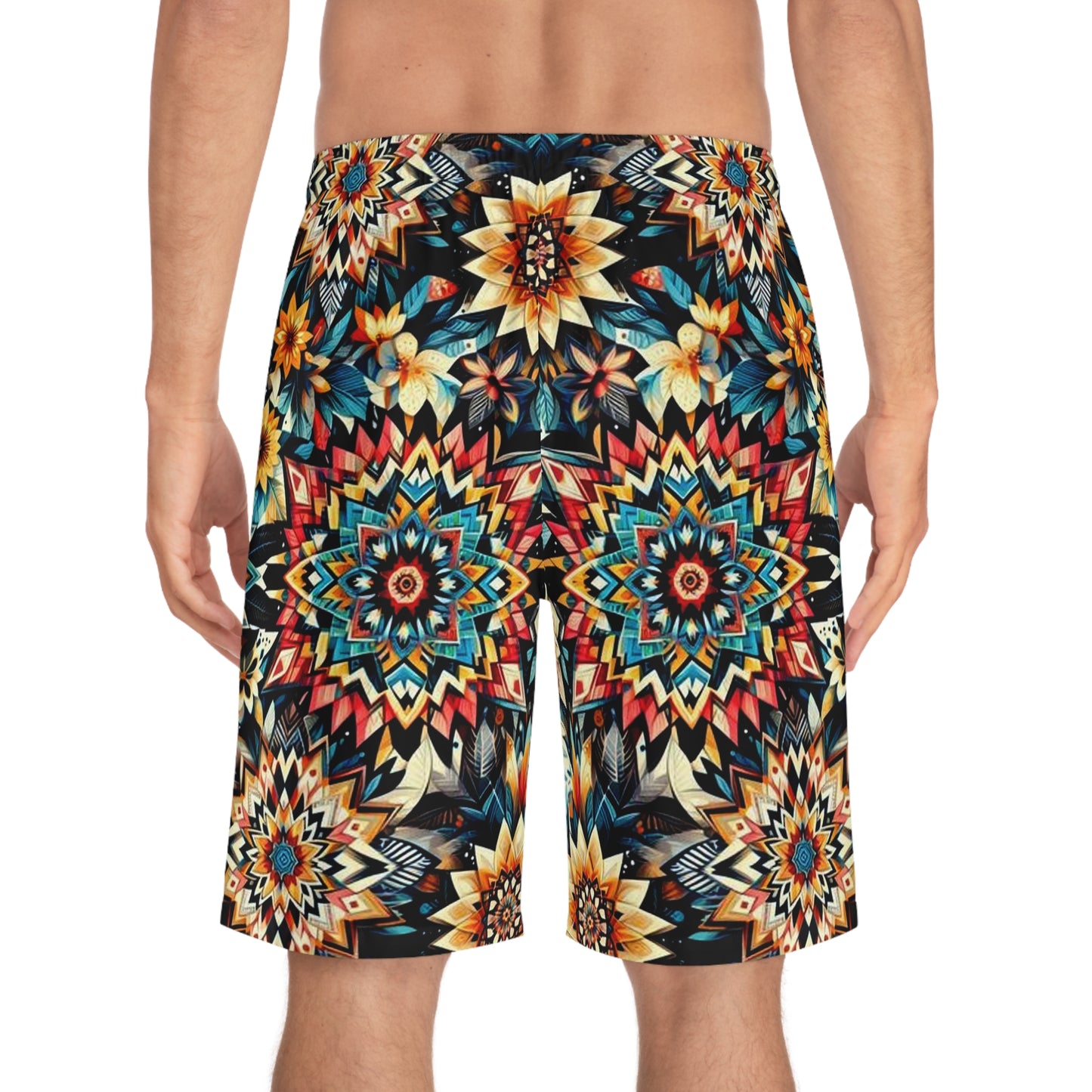 Juicy Clams Men's Board Shorts (H048)