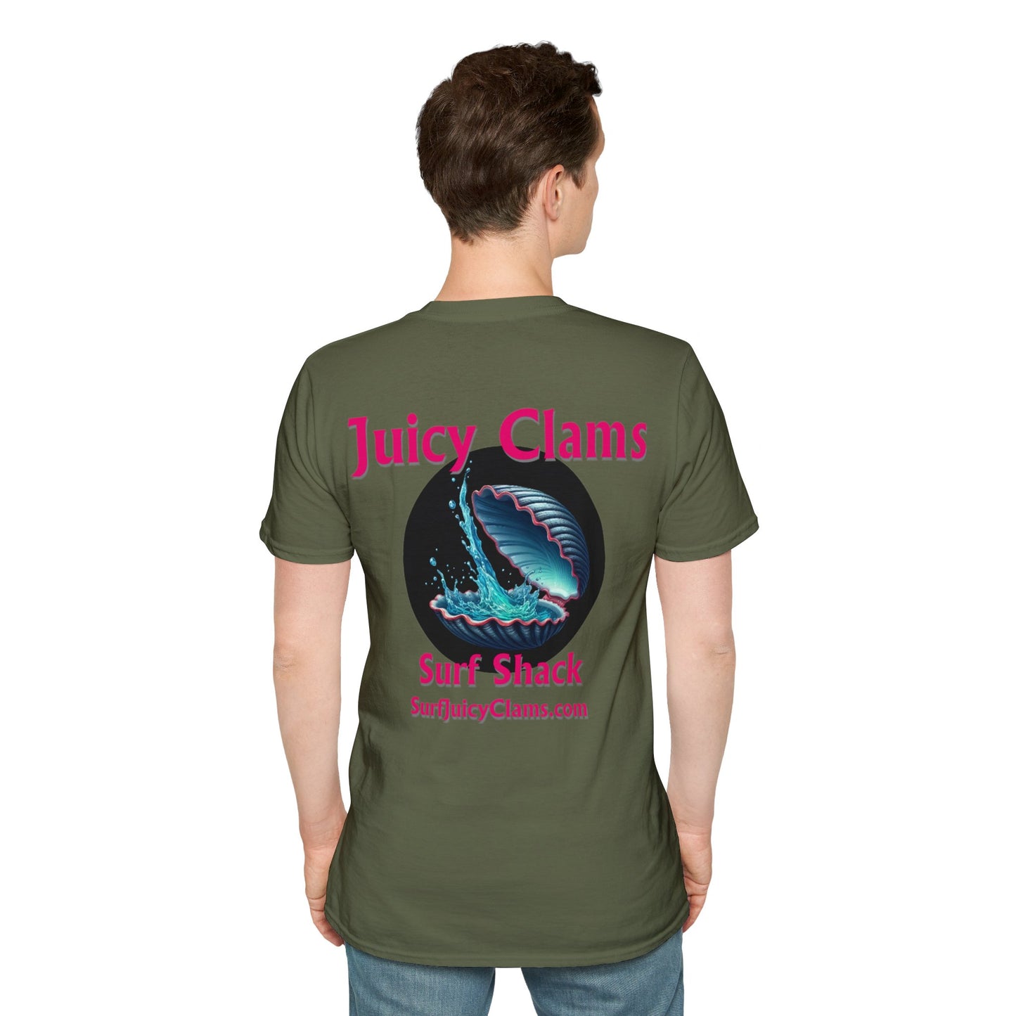 Juicy Clams Unisex Logo T-Shirt (L010)