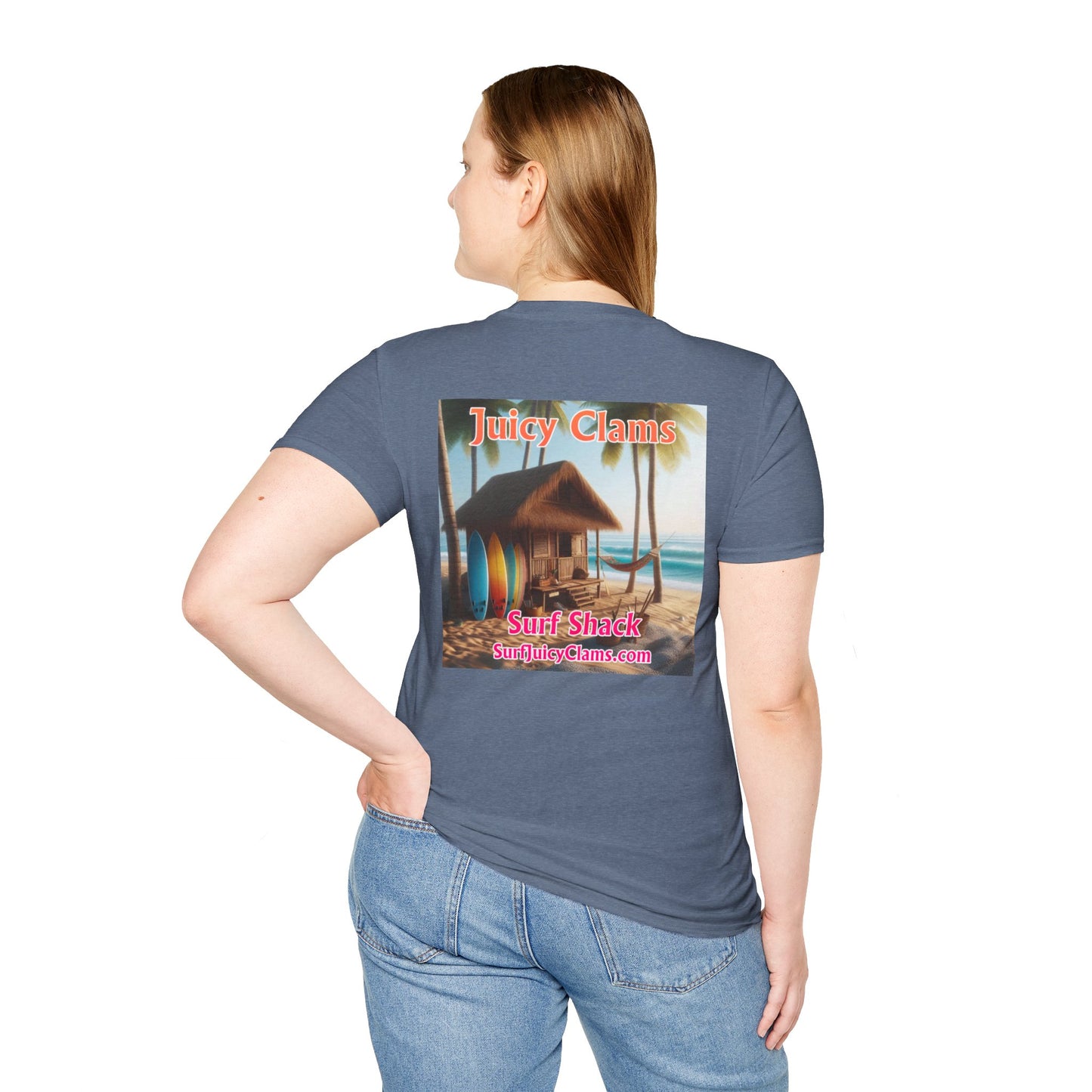 Juicy Clams Unisex Logo T-Shirt (S004)