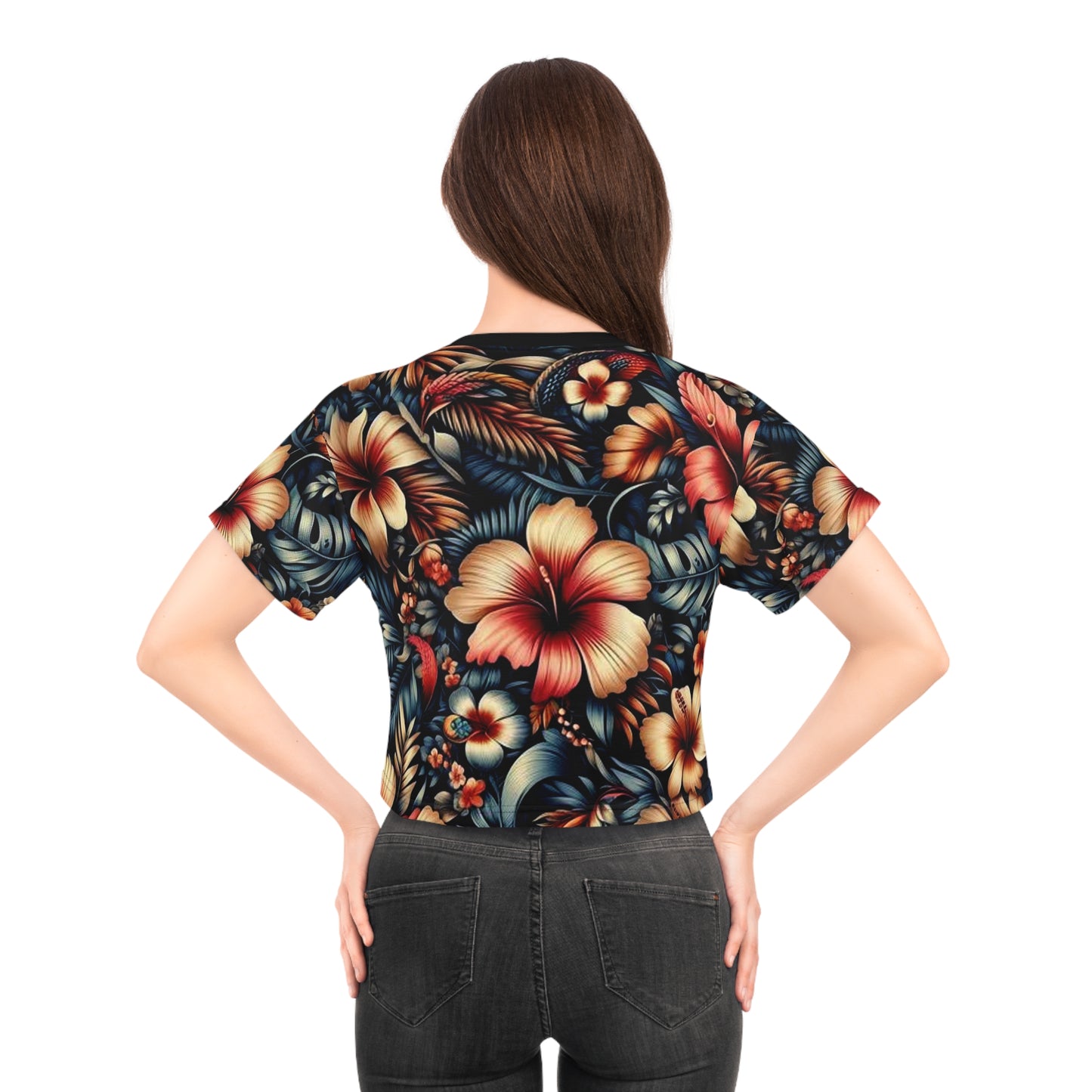 Juicy Clams Crop Top Tee (H095)