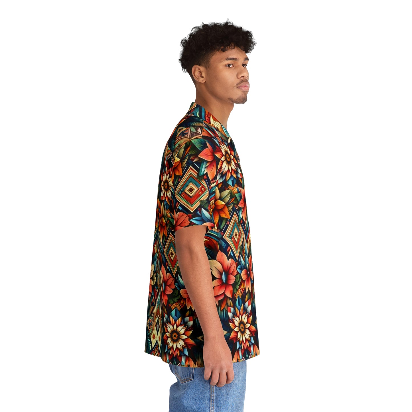 Juicy Clams Men's Hawaiian Shirt (H146)