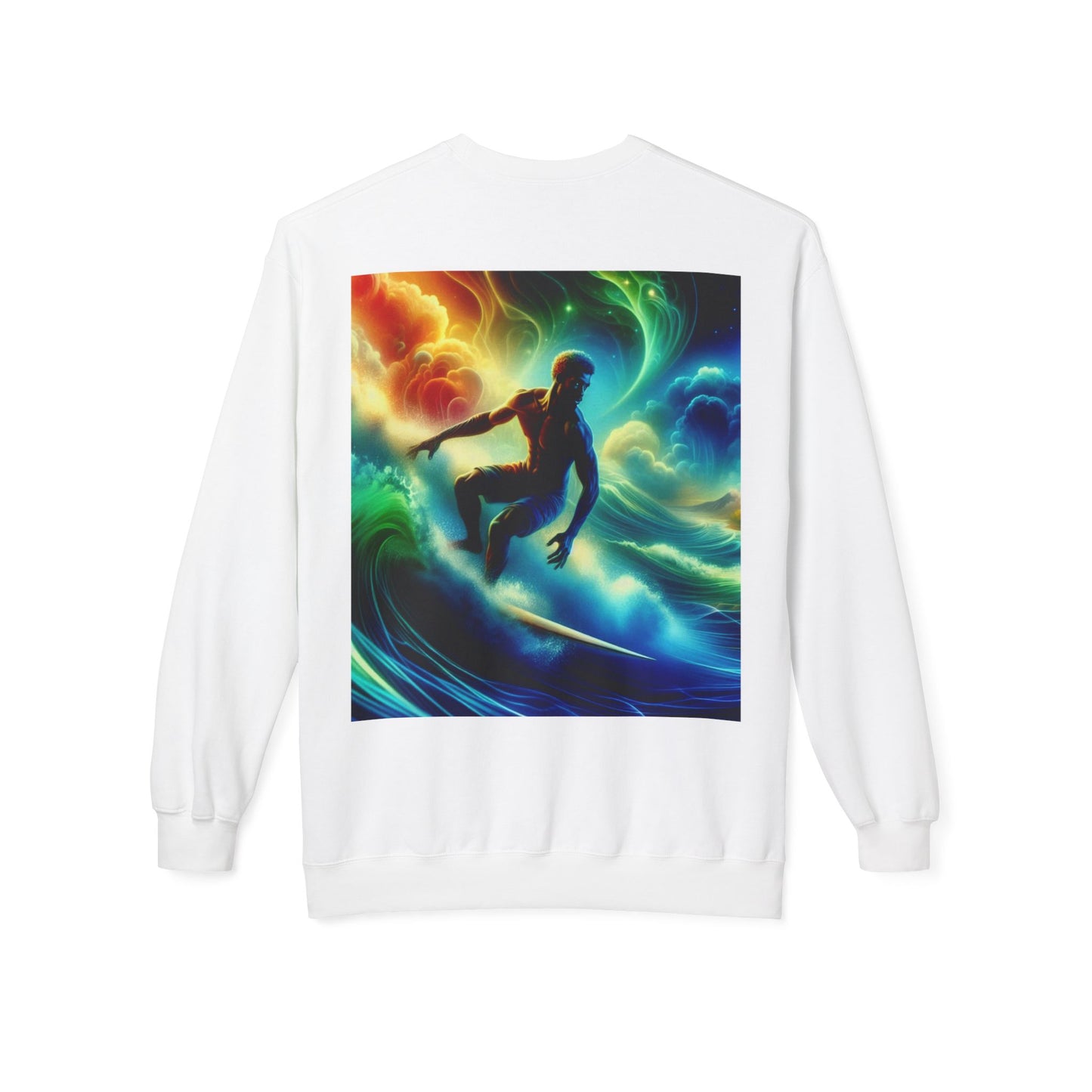 Juicy Clams Unisex Midweight Fleece Crewneck Sweatshirt (D038)