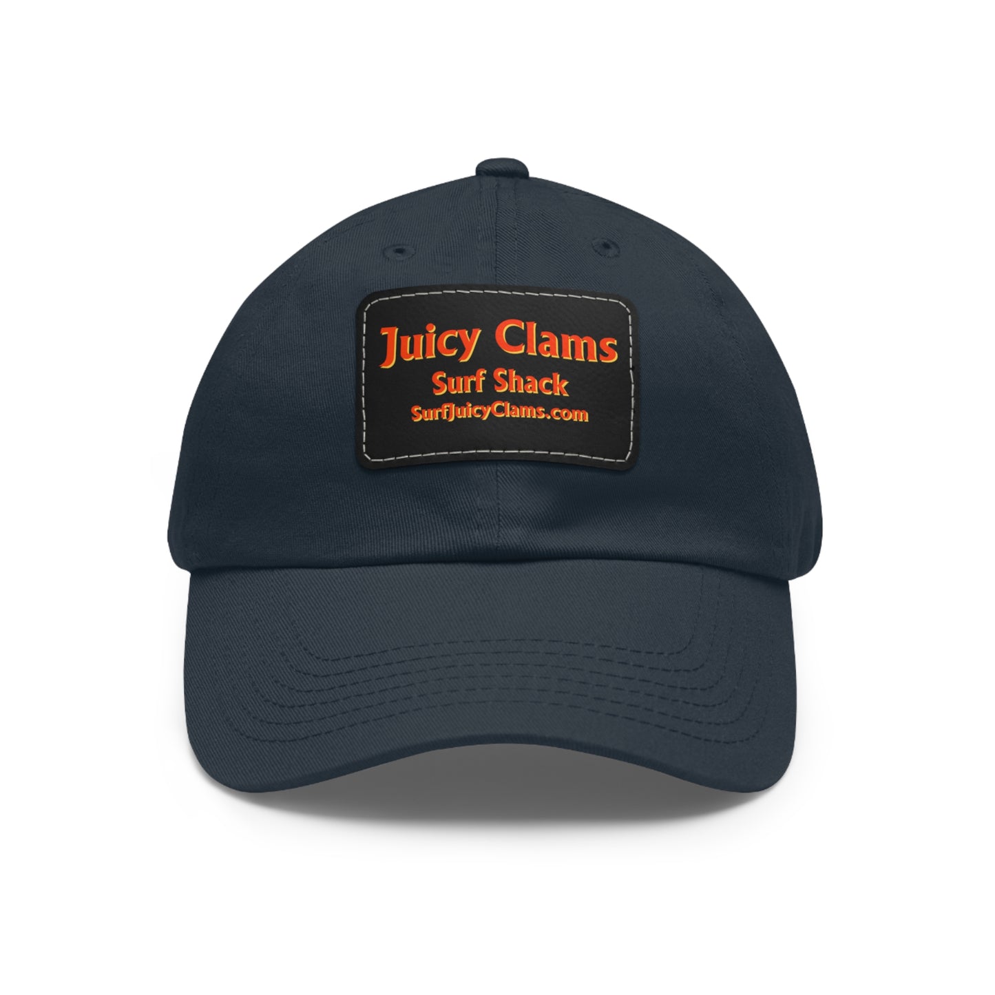 Juicy Clams Ball Cap with Black Patch