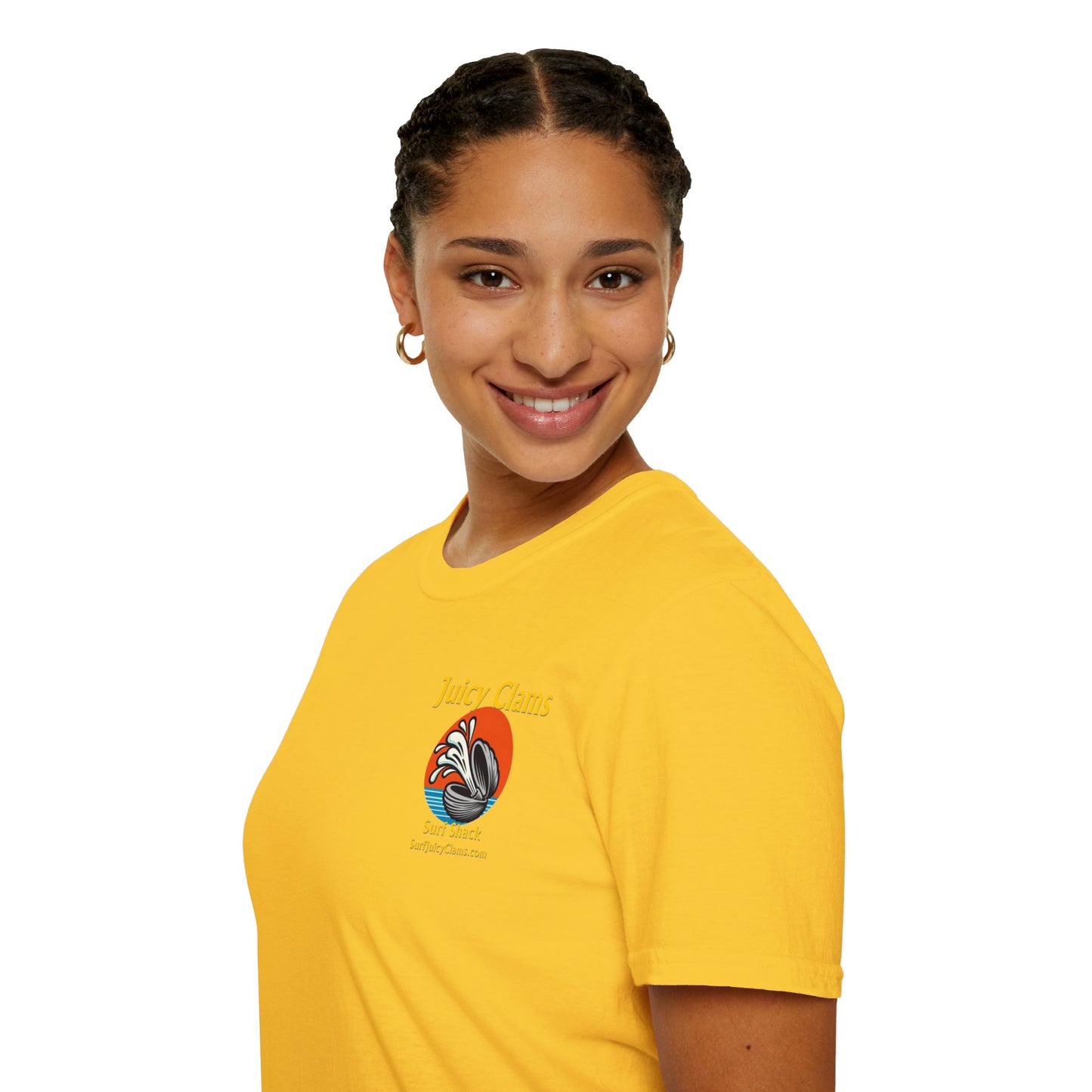 Juicy Clams Unisex Logo T-Shirt (L005)