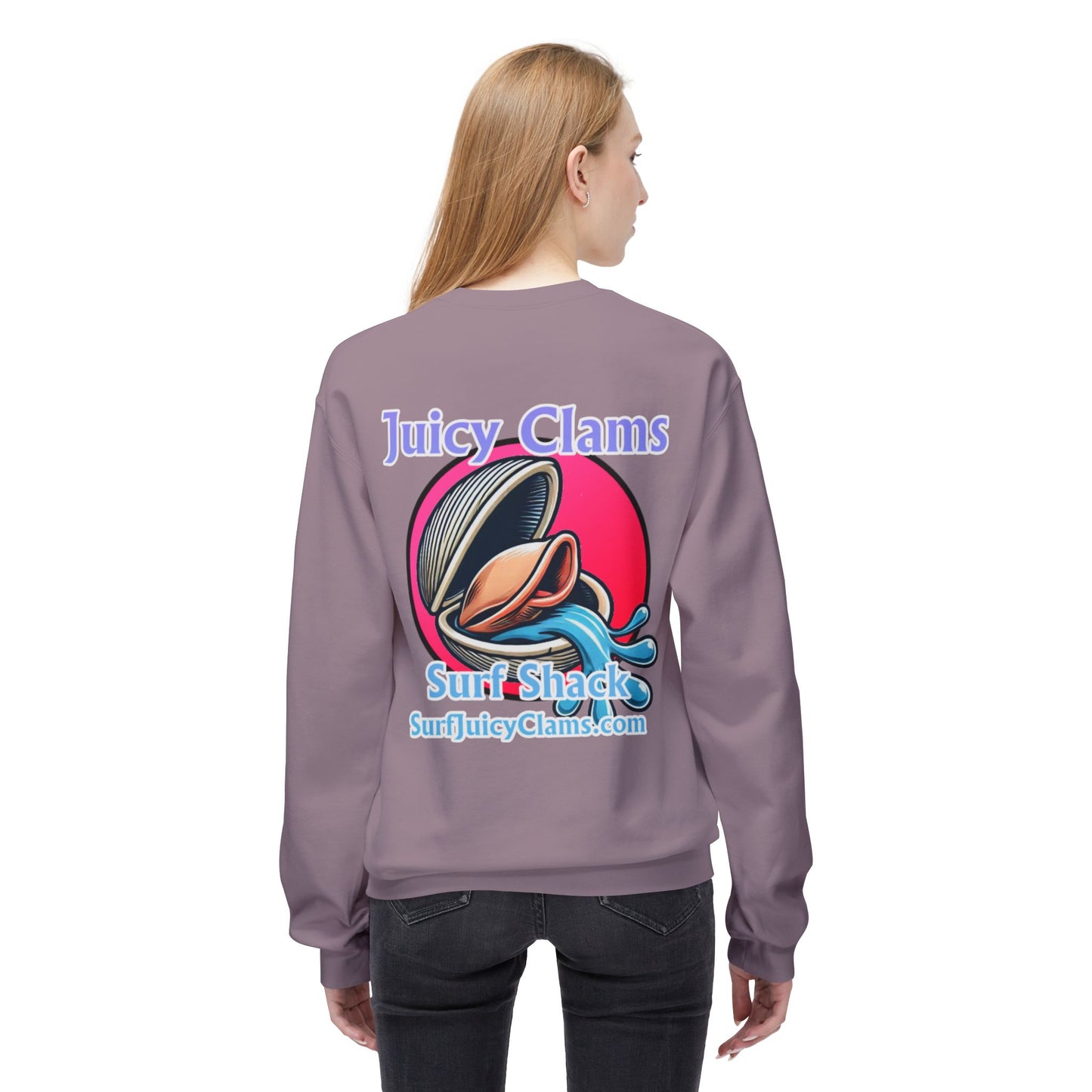 Juicy Clams Unisex Midweight Sweatshirt (A007)