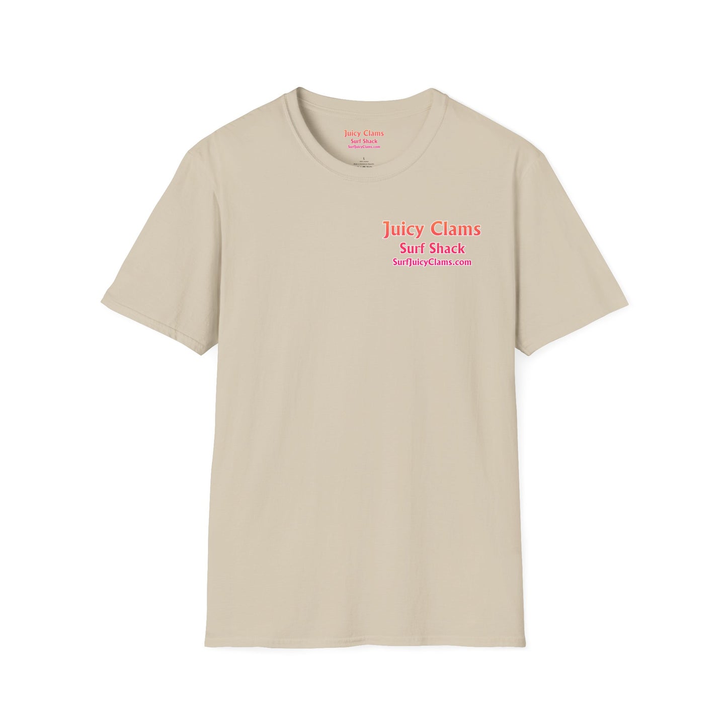 Juicy Clams Unisex Logo T-Shirt (S004)