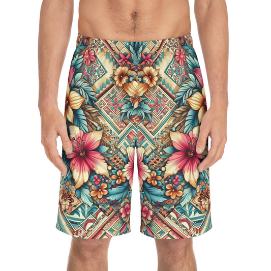 Juicy Clams Men's Board Shorts (1150)