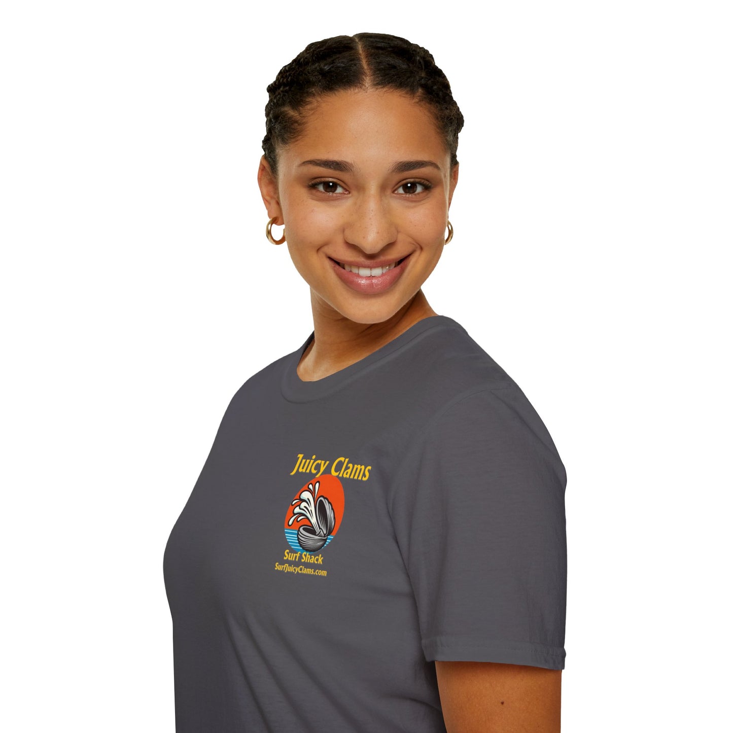 Juicy Clams Unisex Logo T-Shirt (L005)