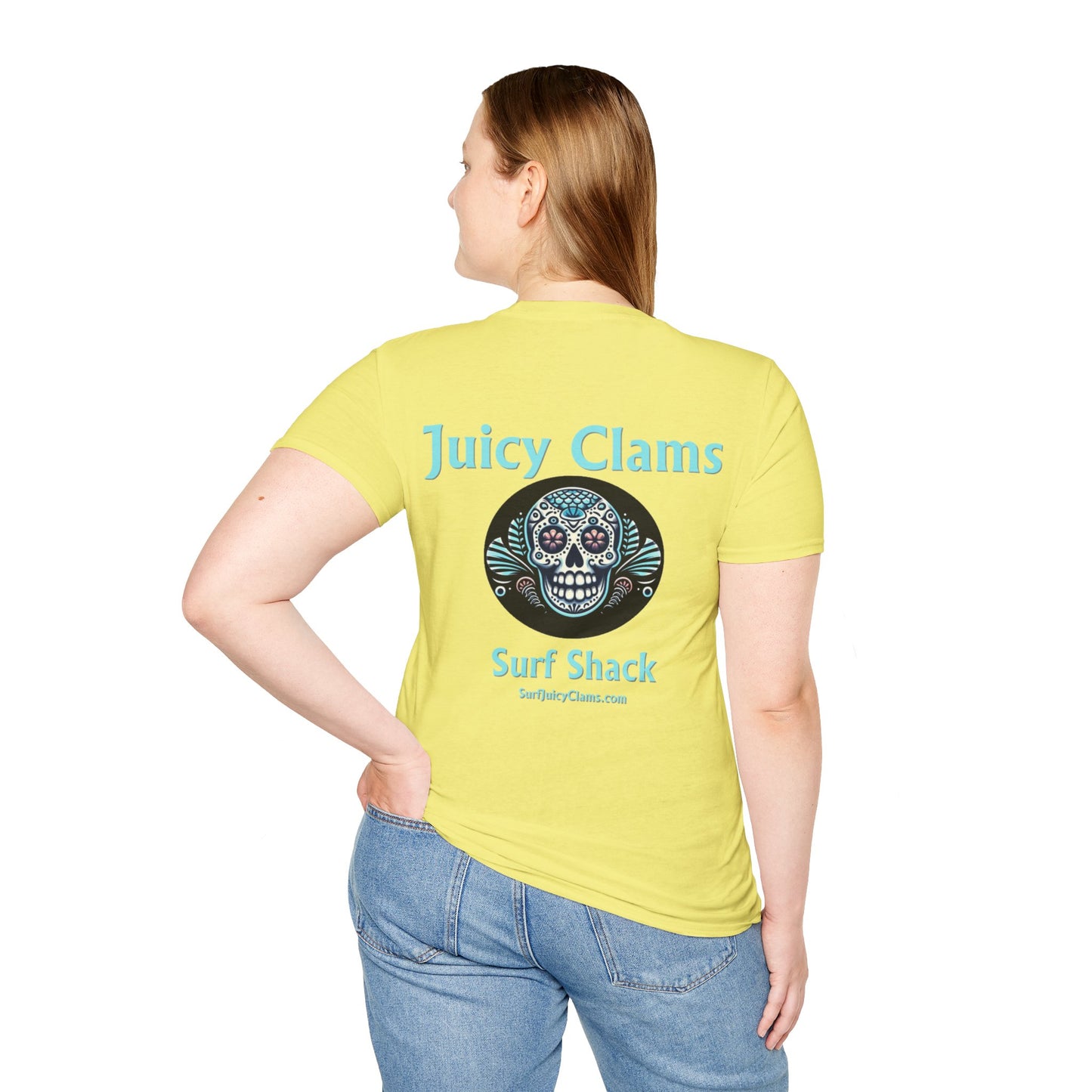 Juicy Clams Unisex Logo T-Shirt (L006)