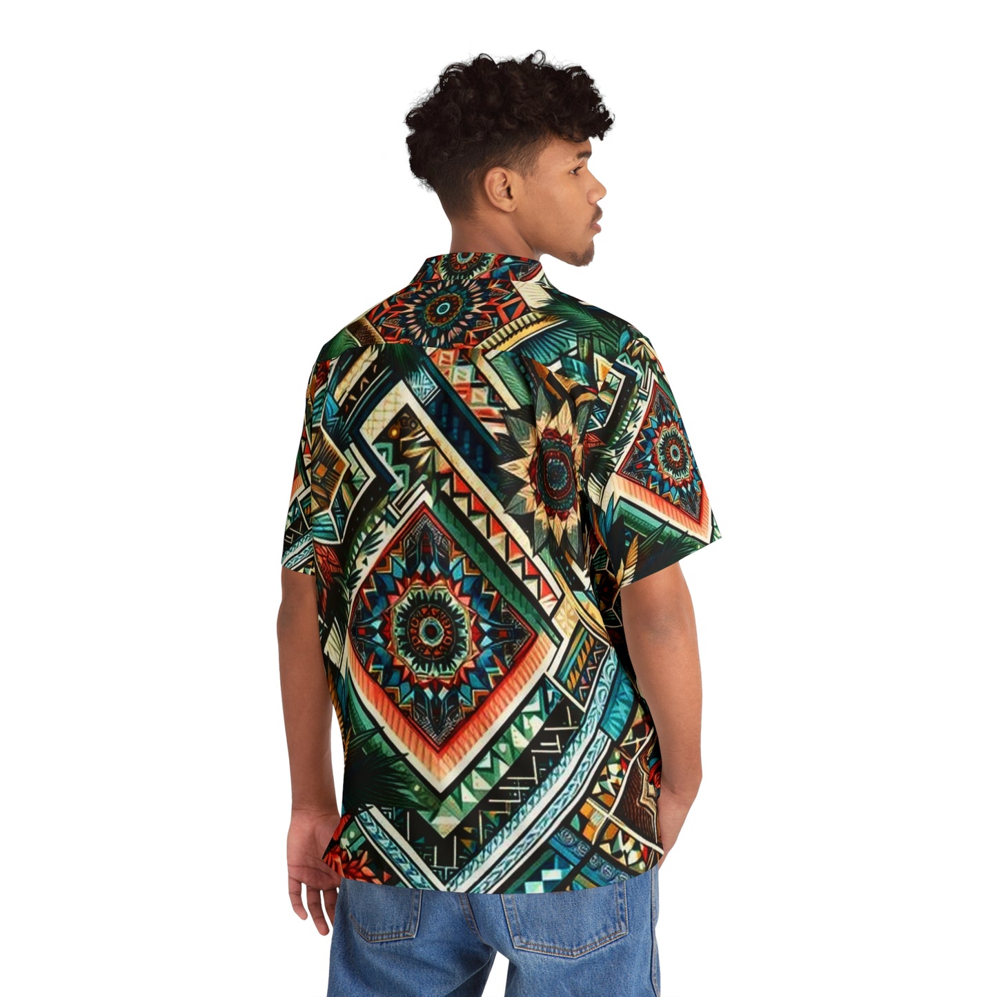 Juicy Clams Men's Hawaiian Shirt (1015)