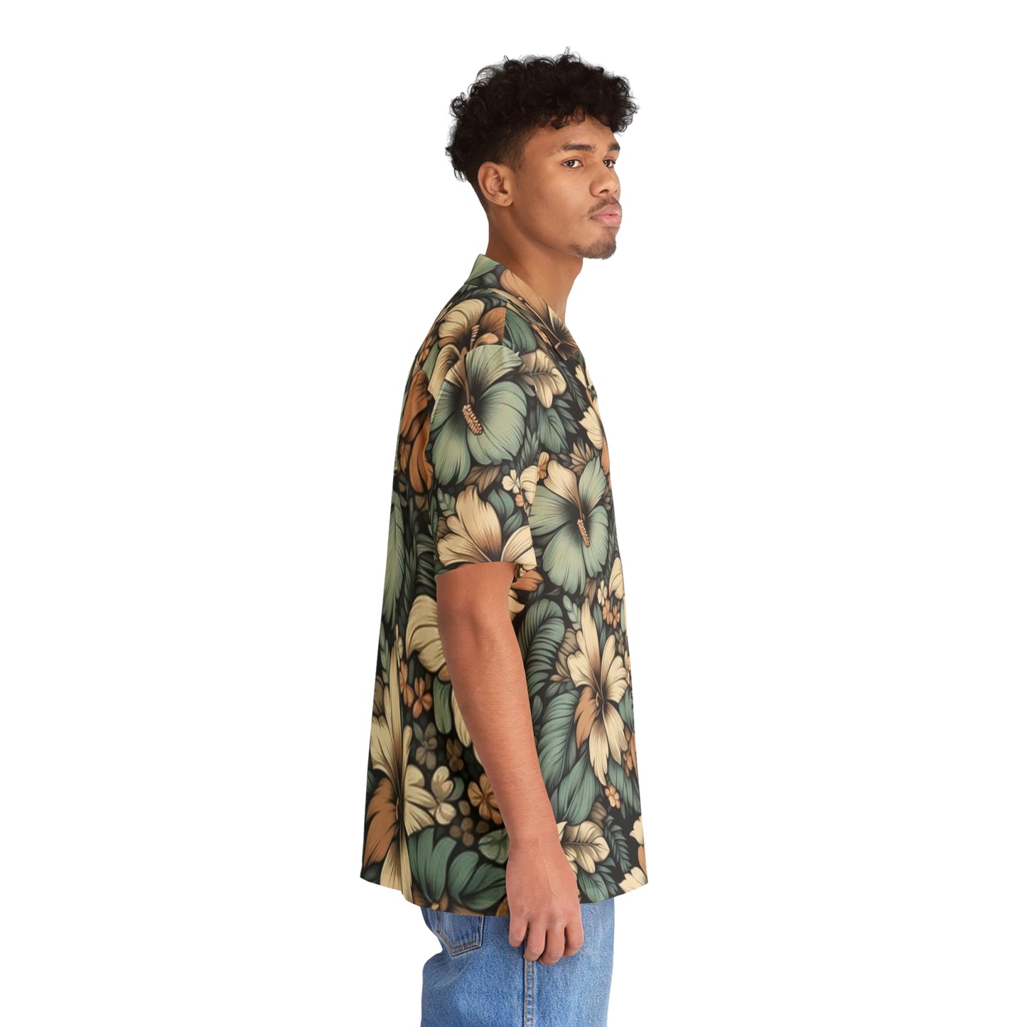 Juicy Clams Men's Hawaiian Shirt (1101)