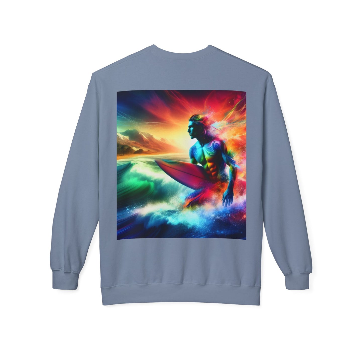 Juicy Clams Unisex Midweight Fleece Crewneck Sweatshirt (D002)