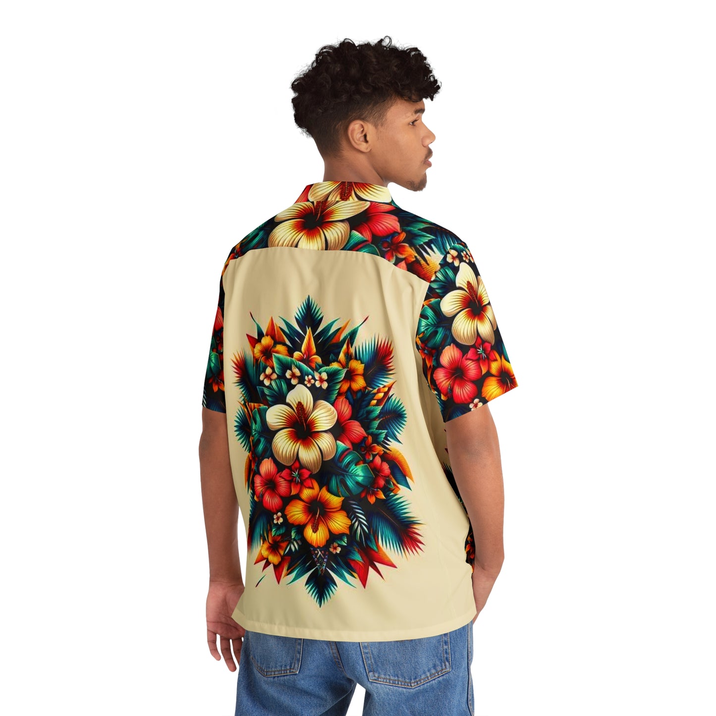 Juicy Clams Men's Hawaiian Shirt (H011)