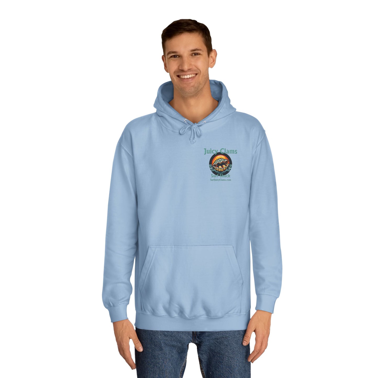 Juicy Clams Unisex College Hoodie (L002)