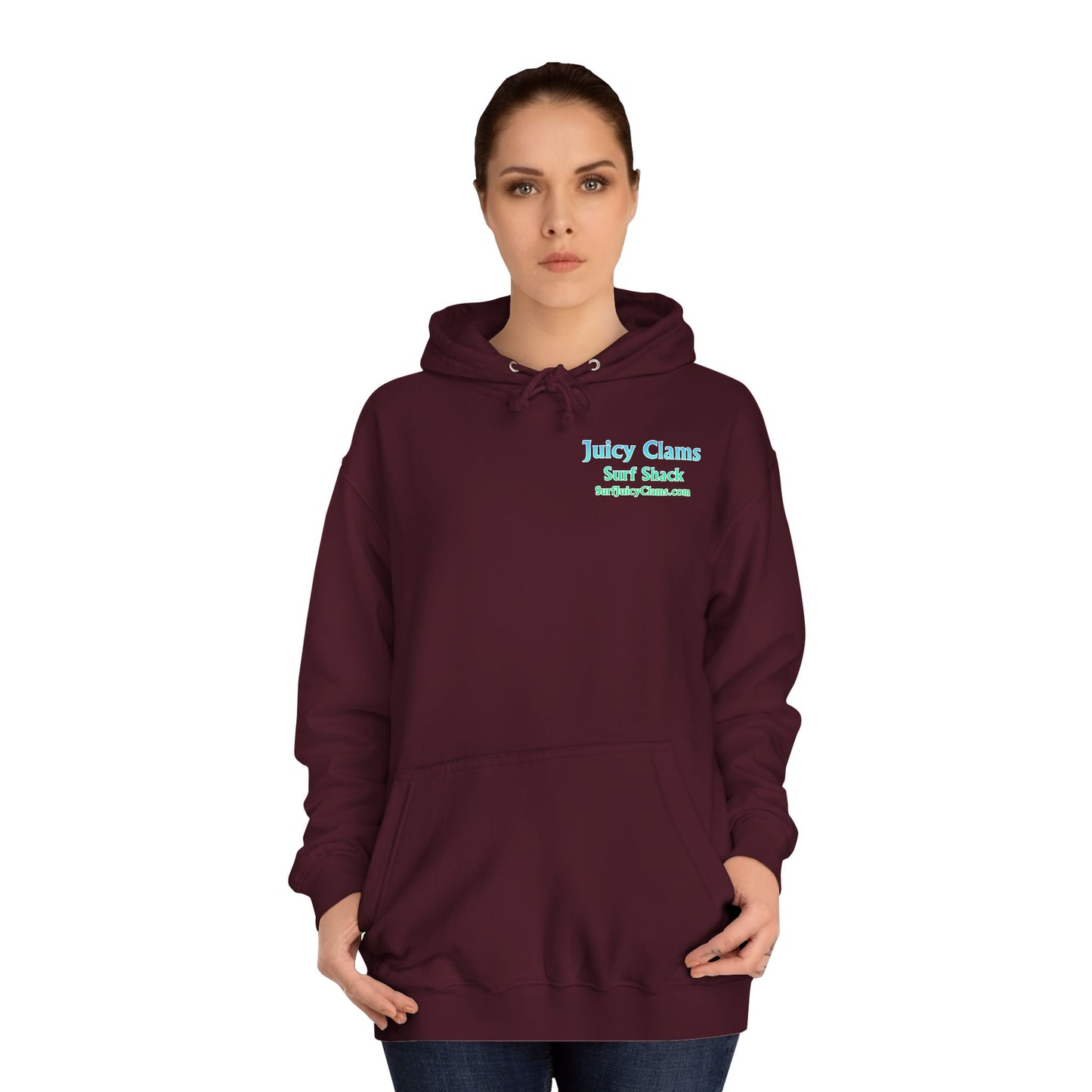 Juicy Clams Unisex College Hoodie (P205)