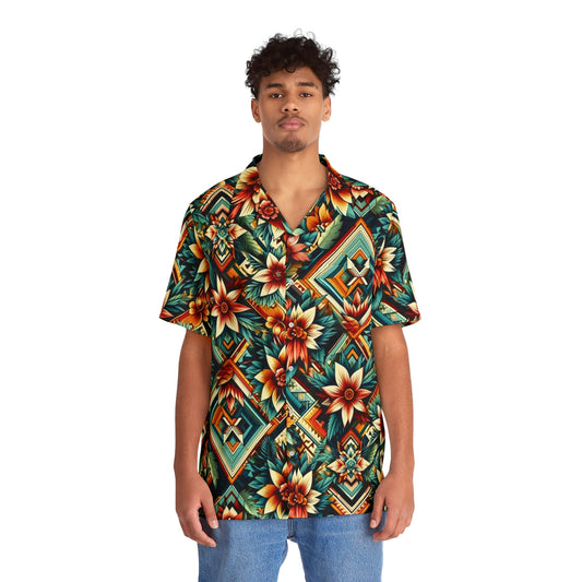 Juicy Clams Men's Hawaiian Shirt (H013)