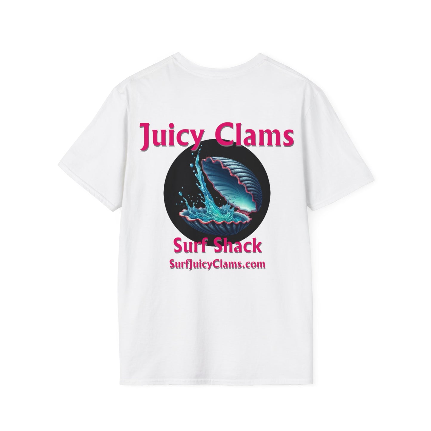 Juicy Clams Unisex Logo T-Shirt (L010)