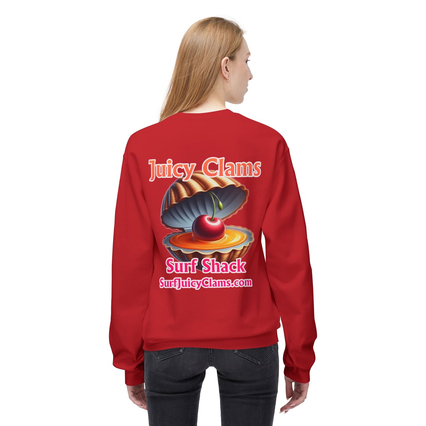 Juicy Clams Unisex Midweight Sweatshirt (A025)