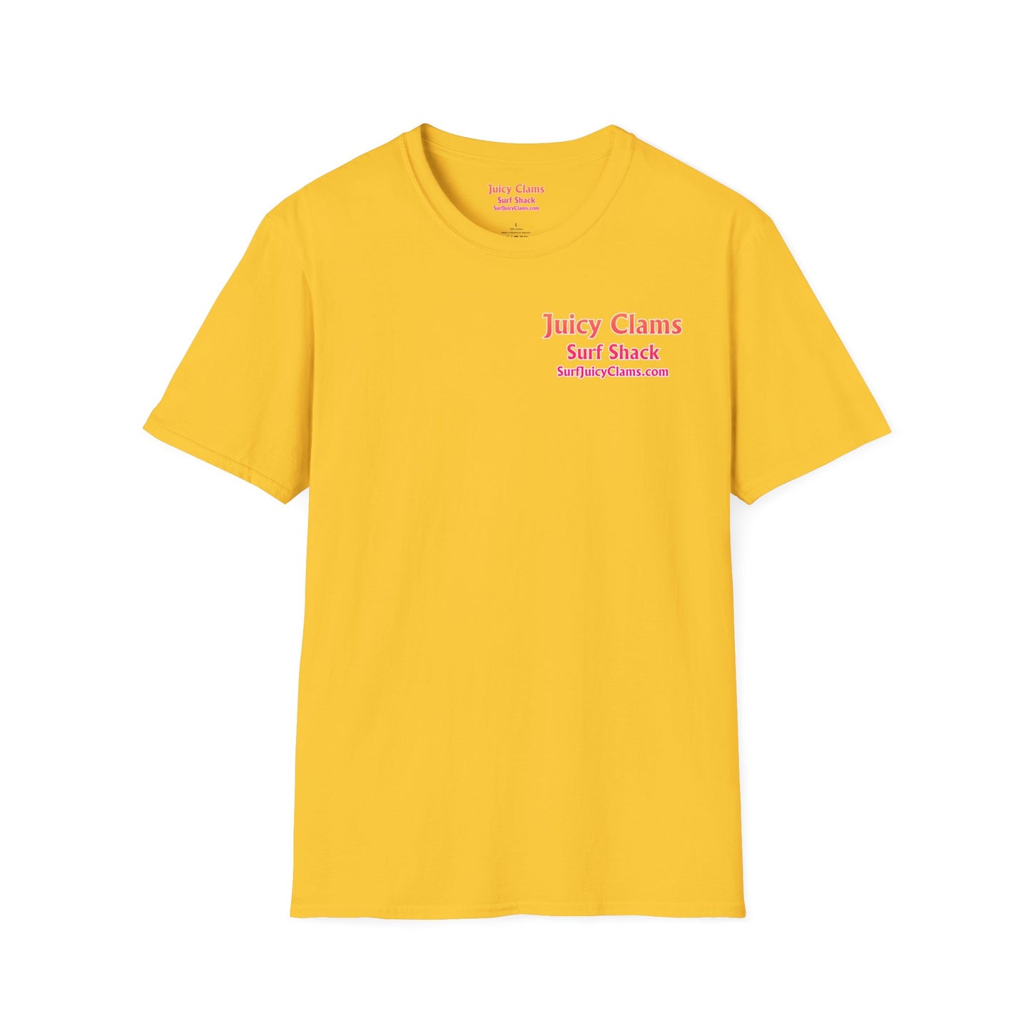 Juicy Clams Unisex Logo T-Shirt (S004)