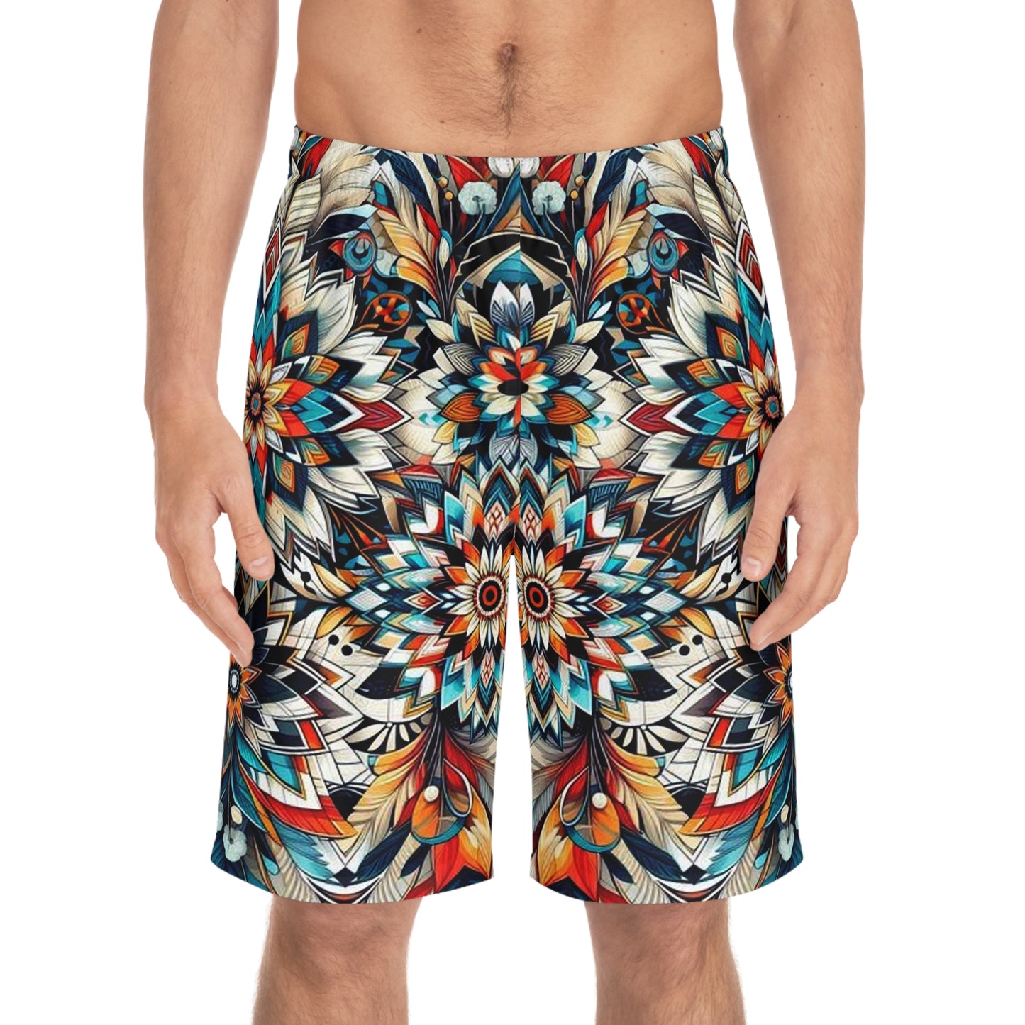 Juicy Clams Men's Board Shorts (H058)