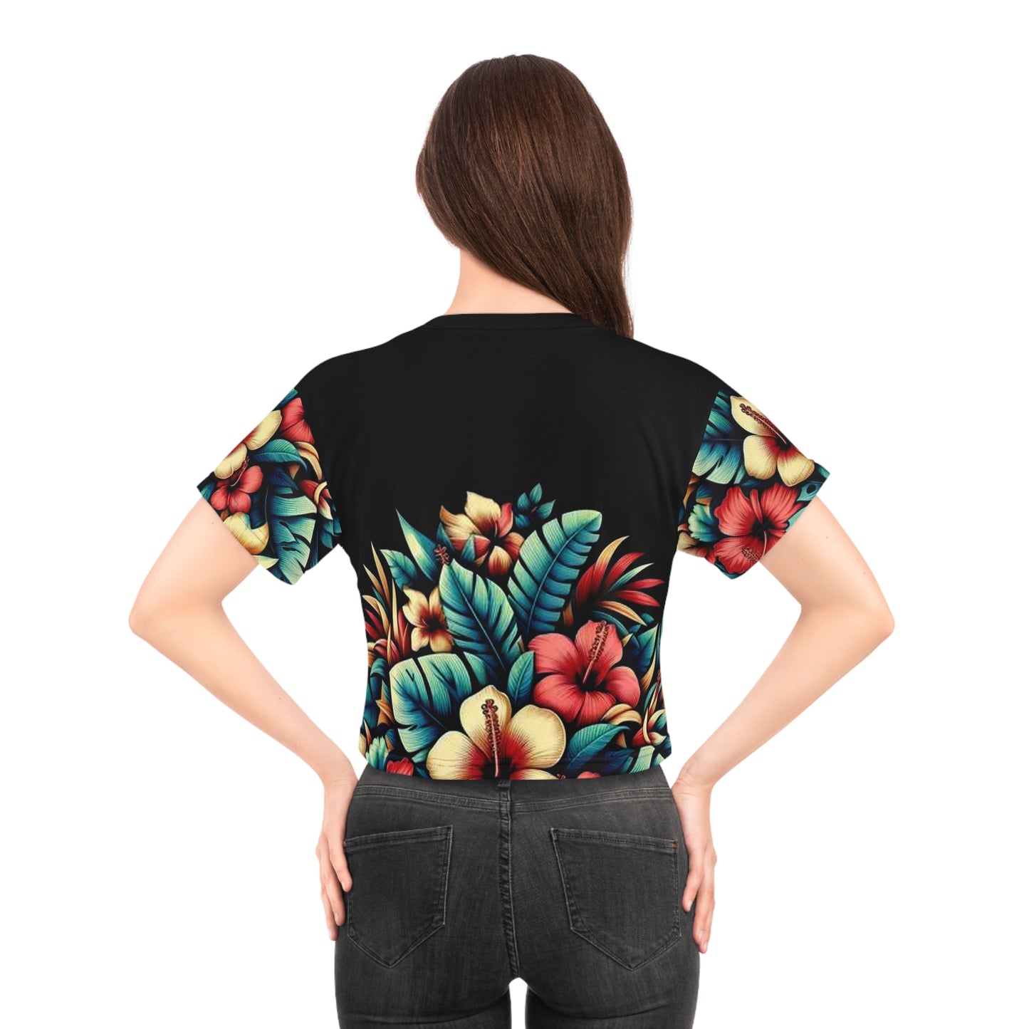 Juicy Clams Crop Top Tee (H088)