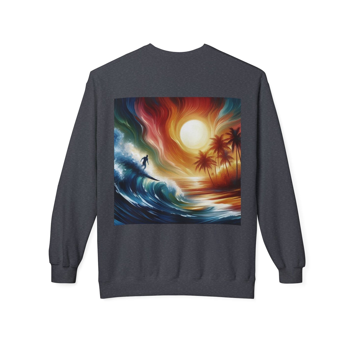 Juicy Clams Unisex Midweight Fleece Crewneck Sweatshirt (V036)