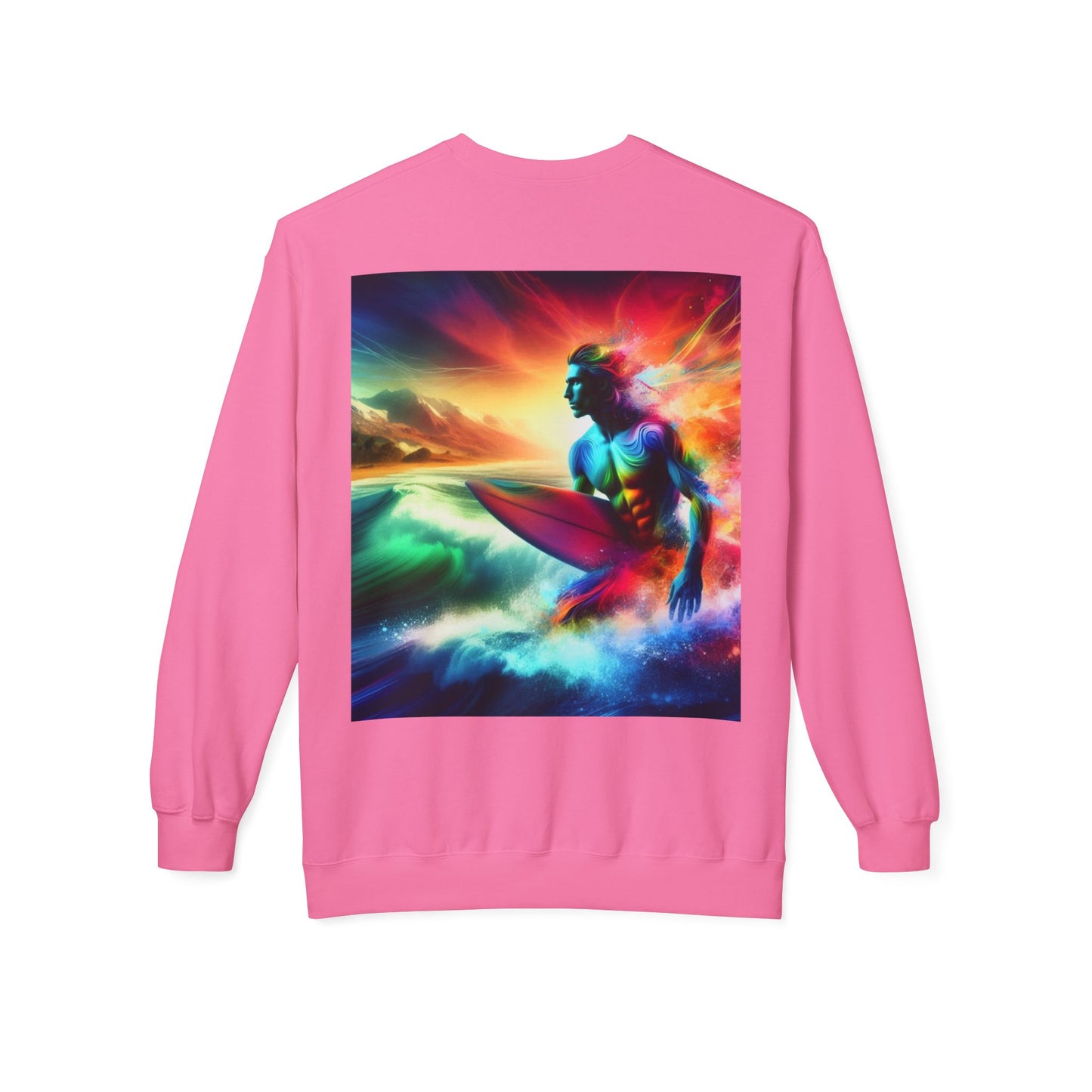 Juicy Clams Unisex Midweight Fleece Crewneck Sweatshirt (D002)