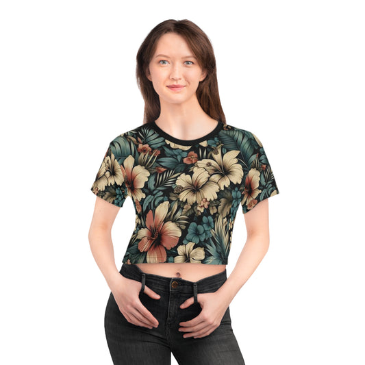 Juicy Clams Crop Top Tee (H097)