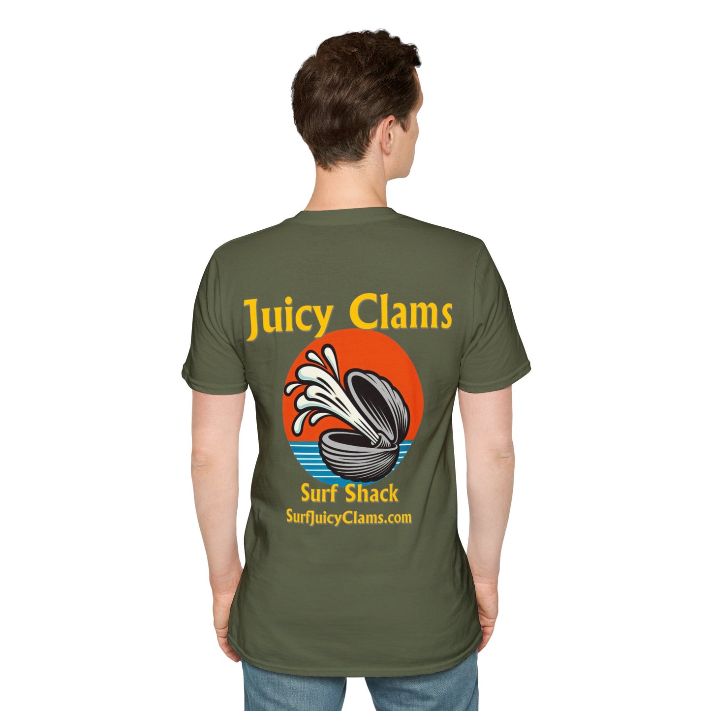 Juicy Clams Unisex Logo T-Shirt (L005)