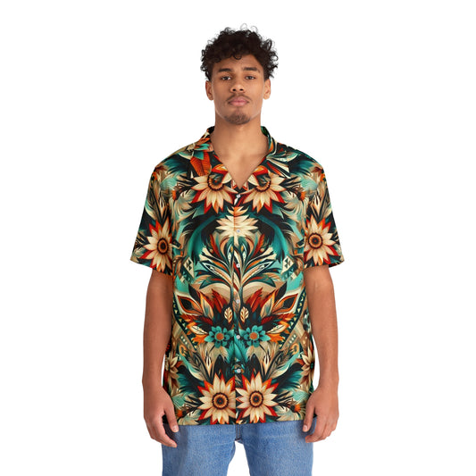 Juicy Clams Men's Hawaiian Shirt (1043)