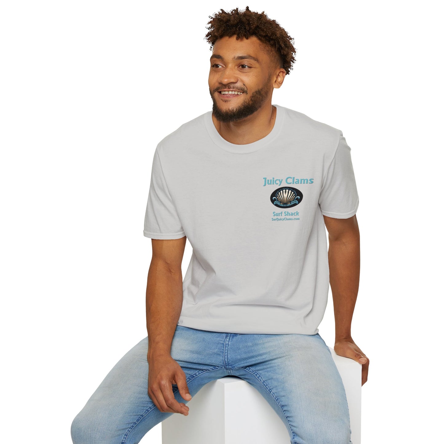 Juicy Clams Unisex Logo T-Shirt (L003)