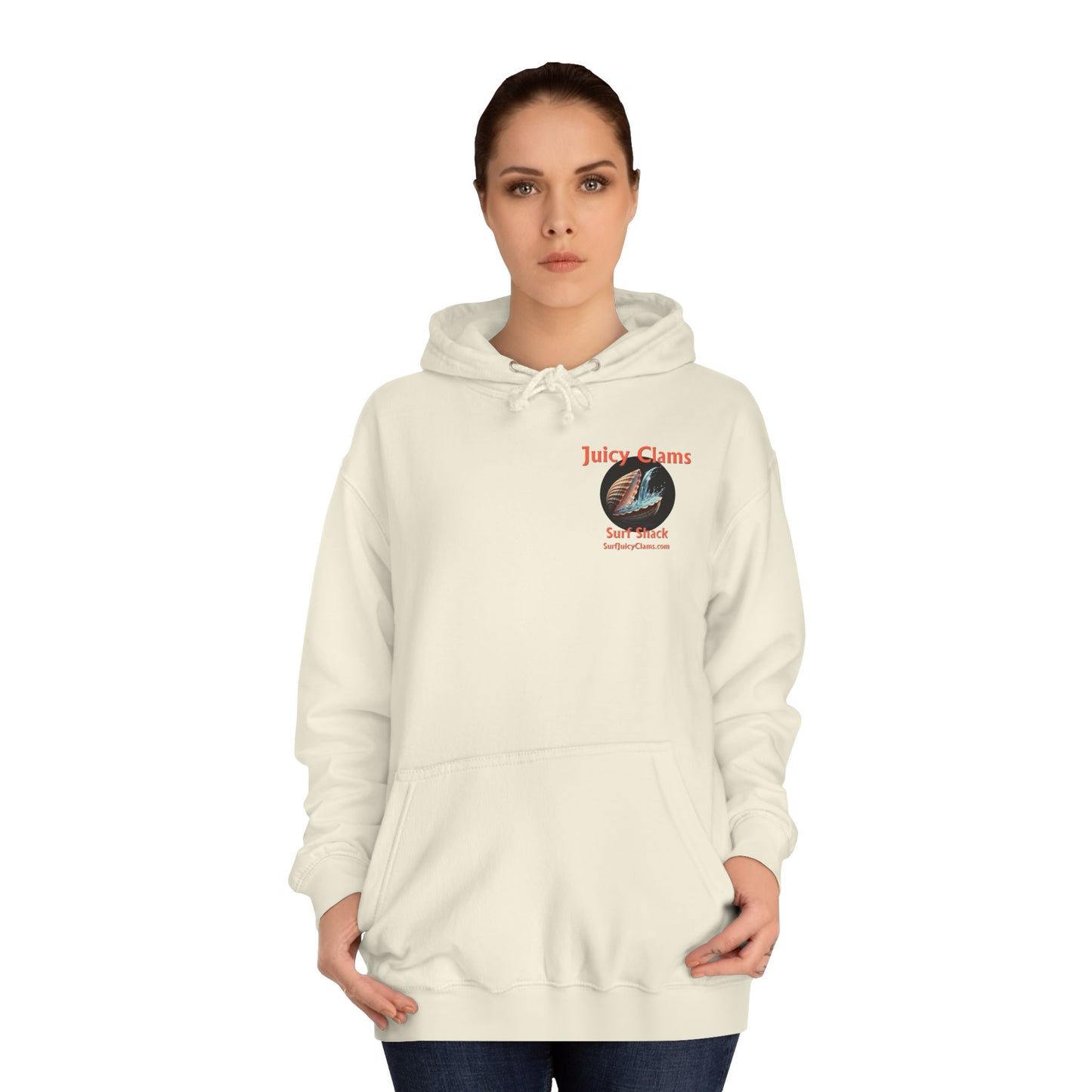 Juicy Clams Unisex College Hoodie (L007)