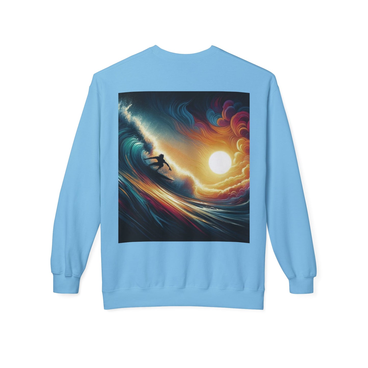 Juicy Clams Unisex Midweight Fleece Crewneck Sweatshirt (V037)