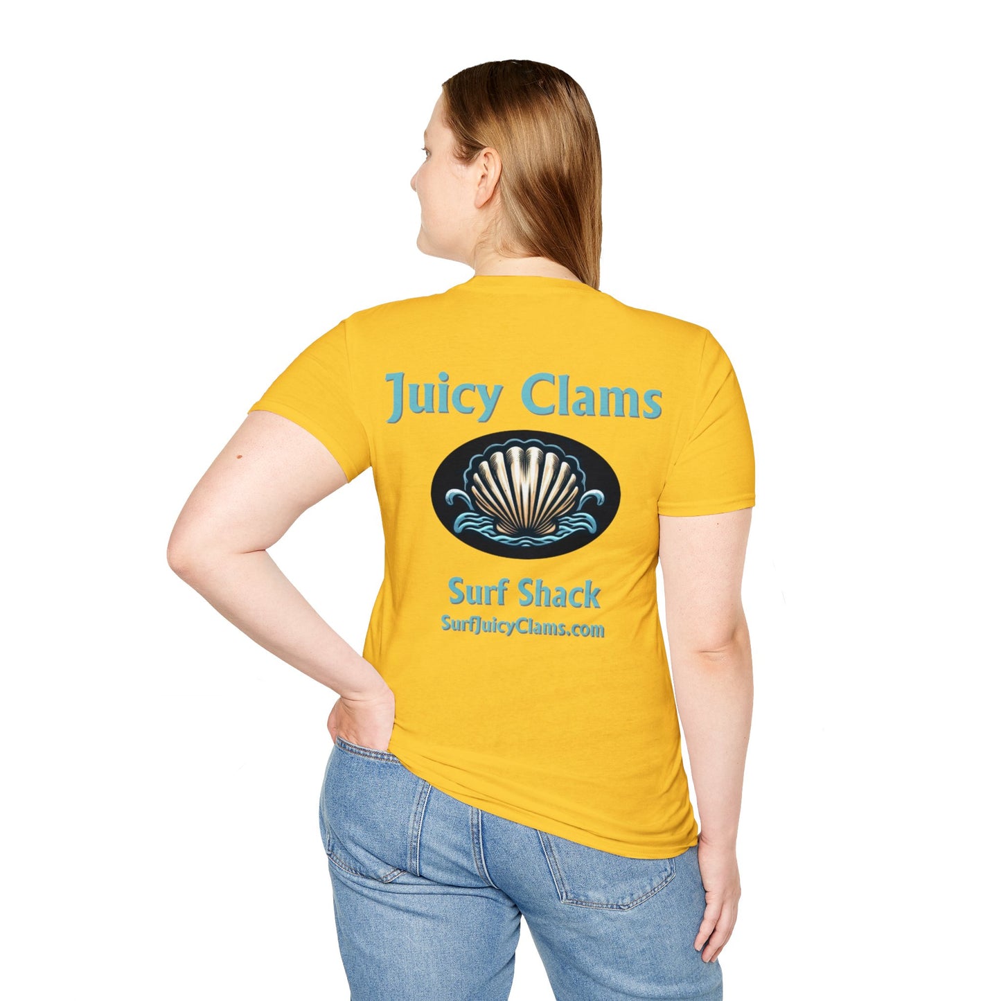Juicy Clams Unisex Logo T-Shirt (L003)