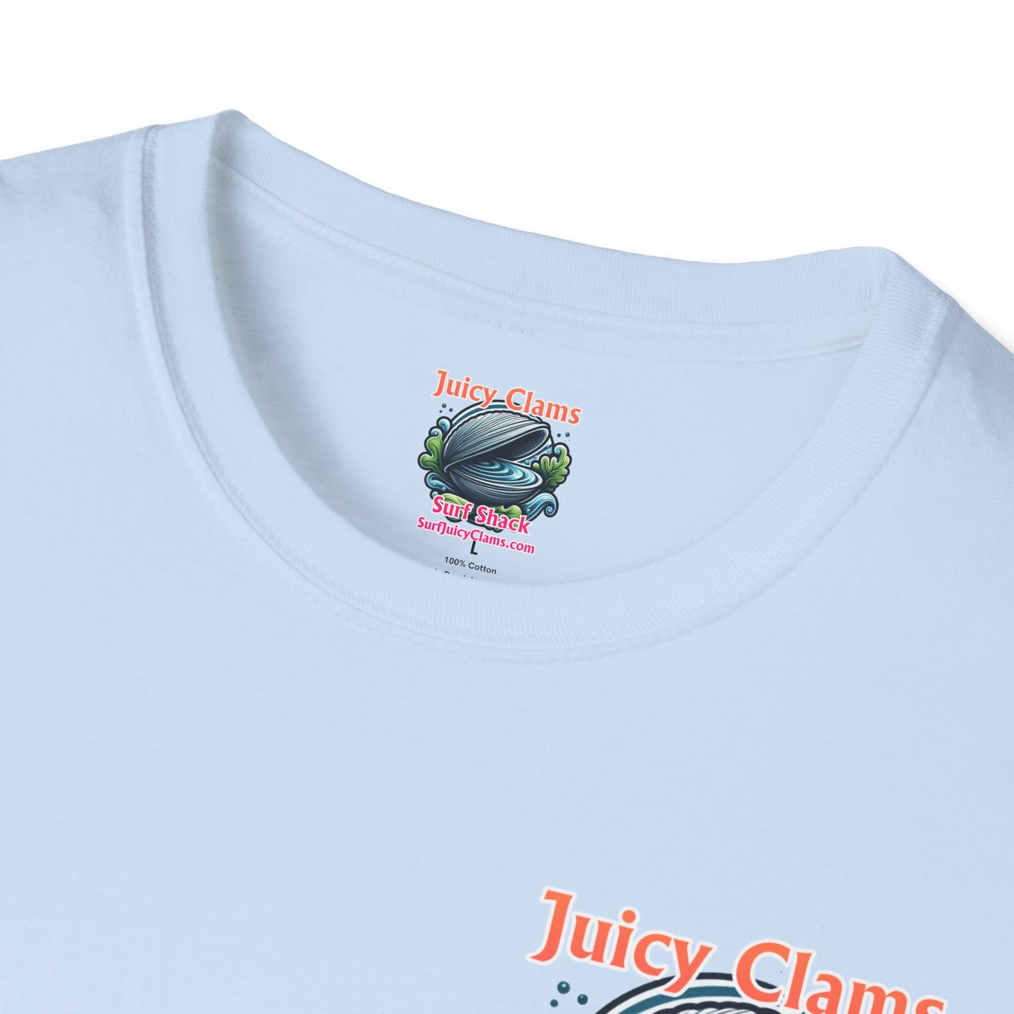 Juicy Clams Unisex Logo T-Shirt (A013)