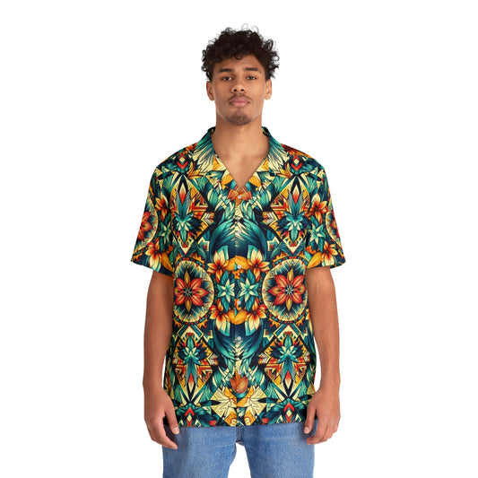 Juicy Clams Men's Hawaiian Shirt (1085)